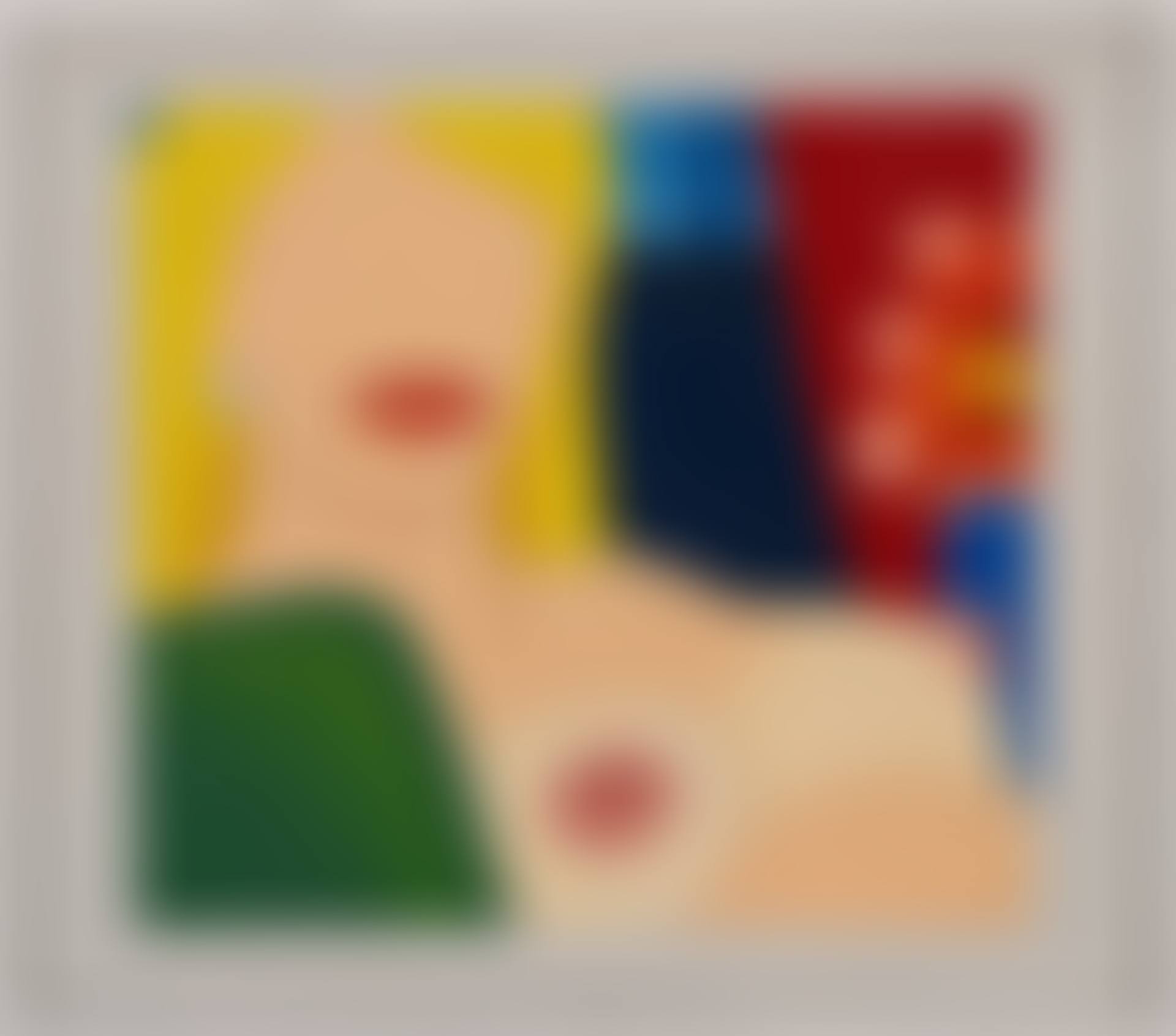 Study for a Nude Painting Print (preview)