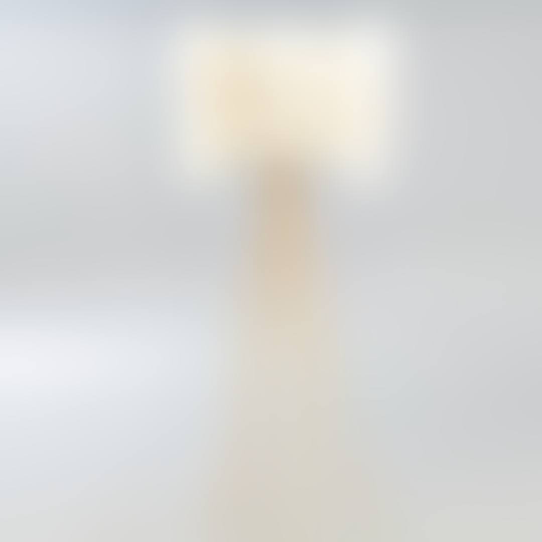 Stehlampe mit Feder-Lampenschirm (preview)