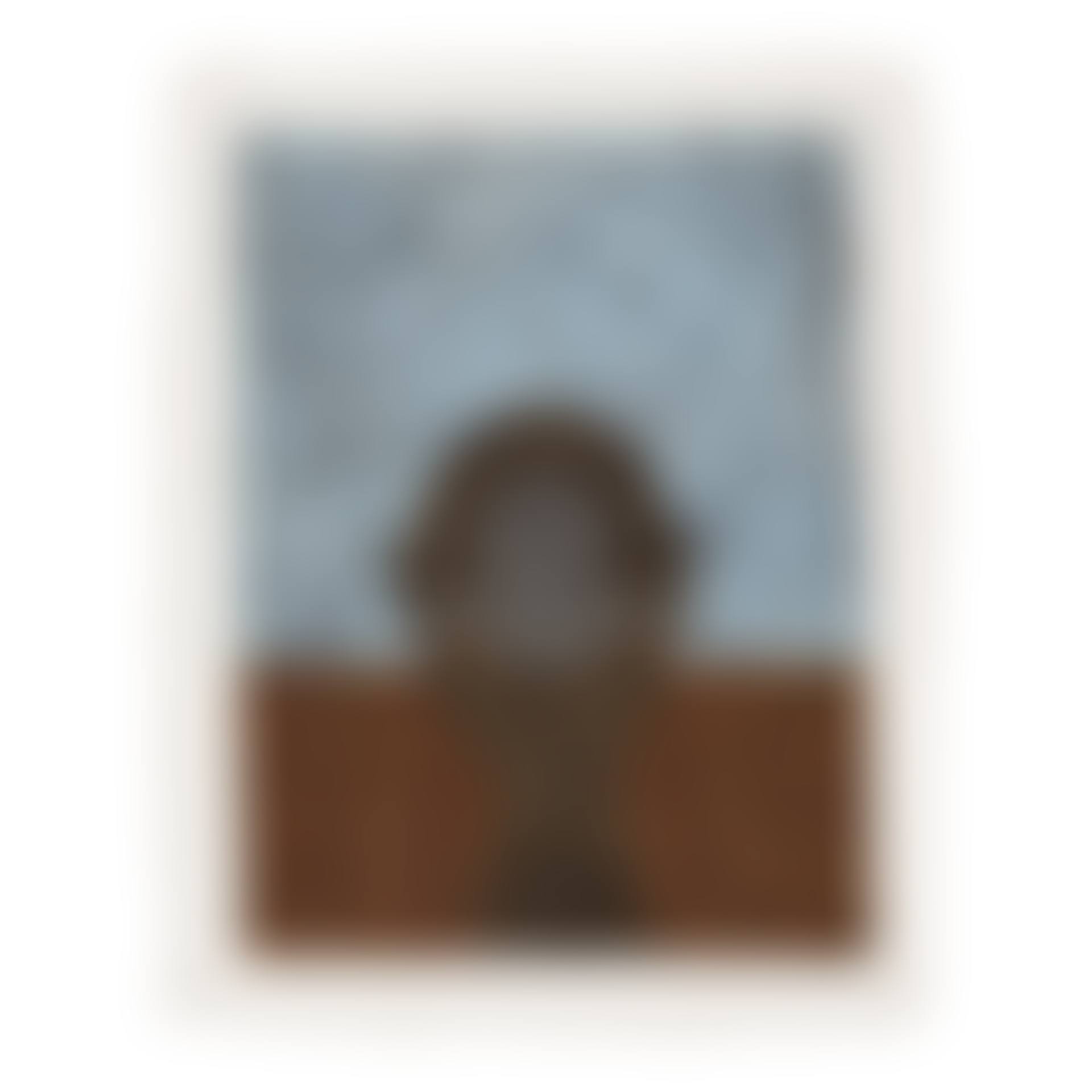 Cabeza sobre fondo azul (Head on Blue Background) (Pereda 327) (preview)
