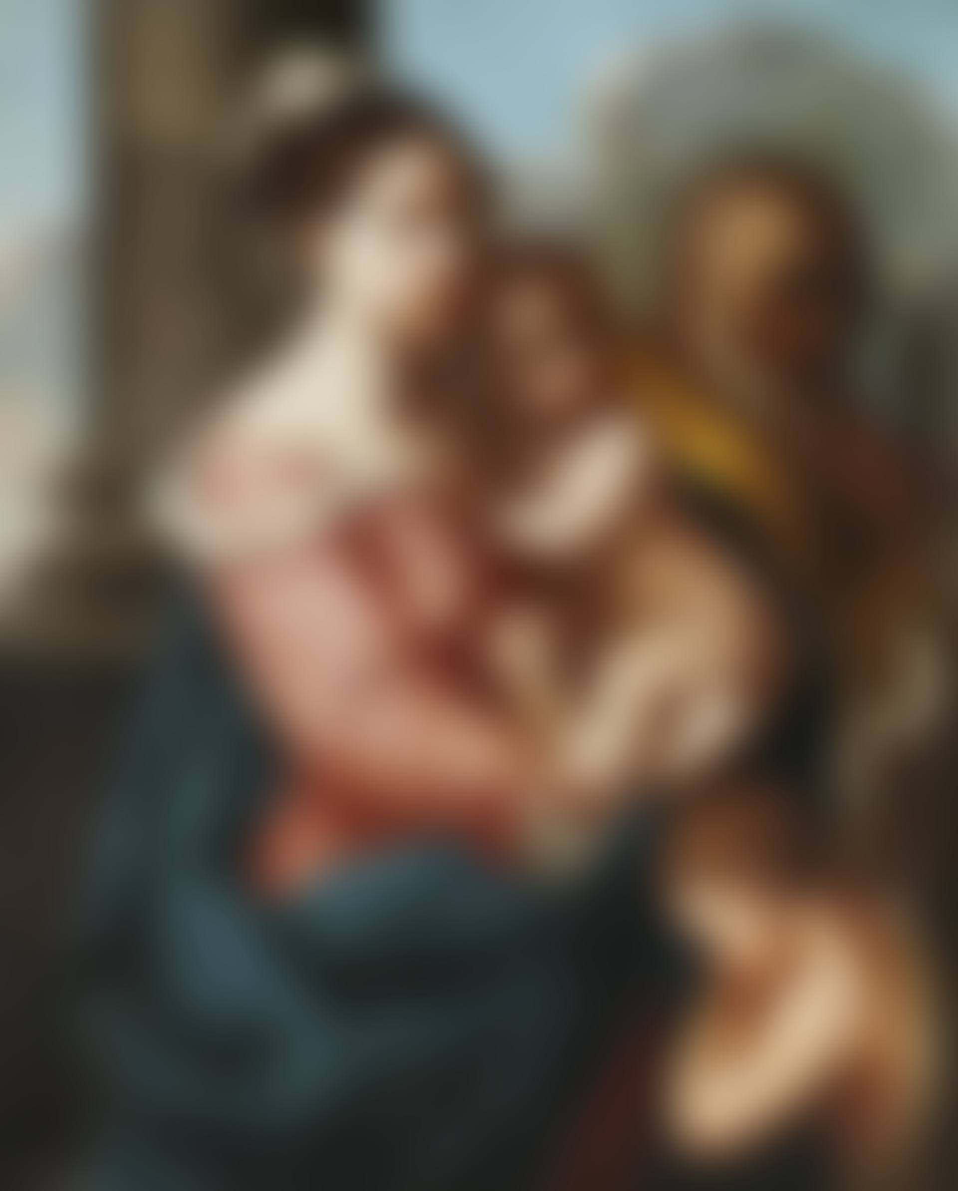 The Holy Family with St. John the Baptist (preview)