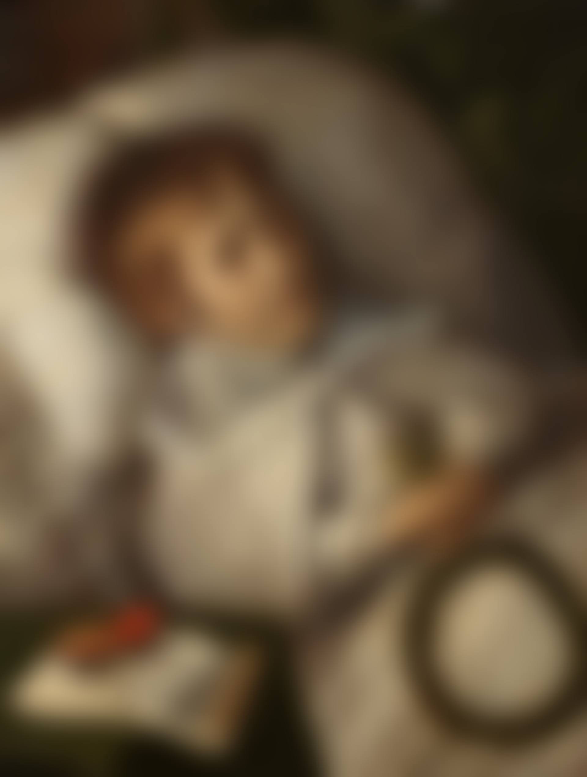Five-year-old Gerhardus Langen, Lying in His Deathbed (preview)