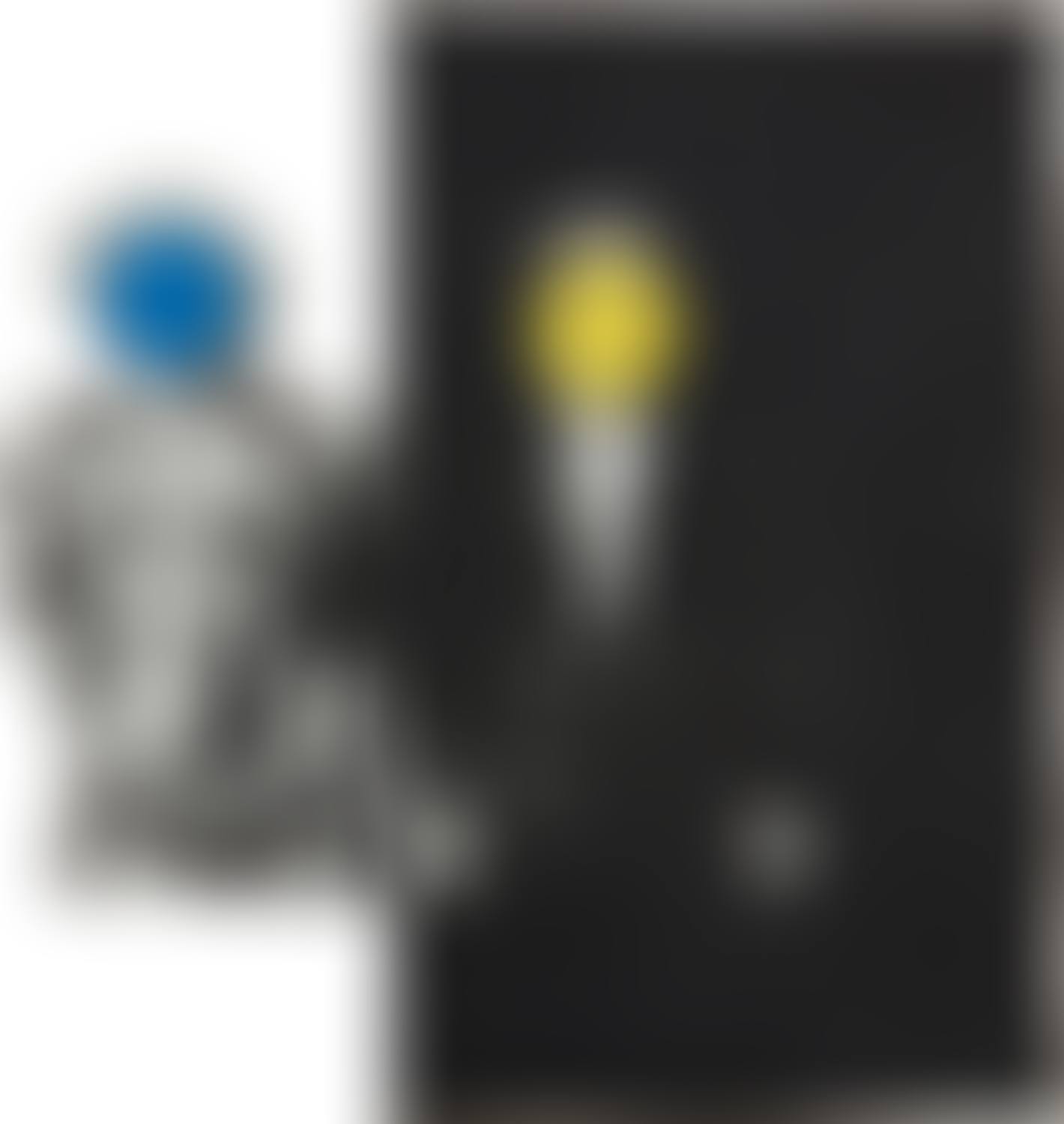 Blue Boy (With Yellow Boy): One with Hawaiian Tie and One in Dark, from the Indomitable Spirit portfolio (H. 51) (preview)