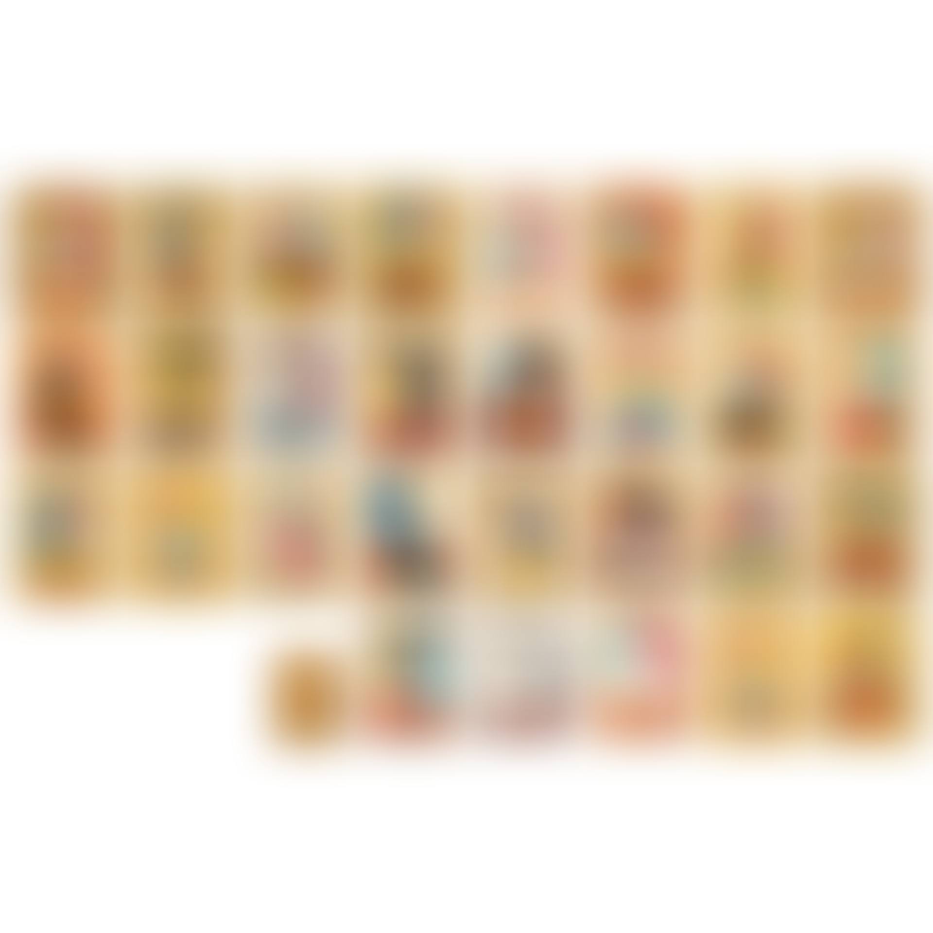 PORTRAITS IMAGINAIRES / IMAGINARY PORTRAITS (29 SHEETS COMPLETE SET) (preview)