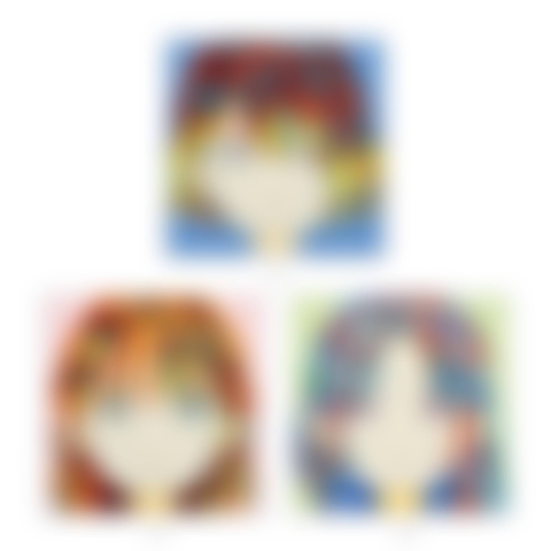 (1)CAN NOT RECALL HER FACE -HOSOGIRI JUN - (2)CAN NOT RECALL HER FACE -TAMA CHAN- (3)CAN NOT RECALL HER FACE - ŌGI YŌKO - 3 PIECES (preview)