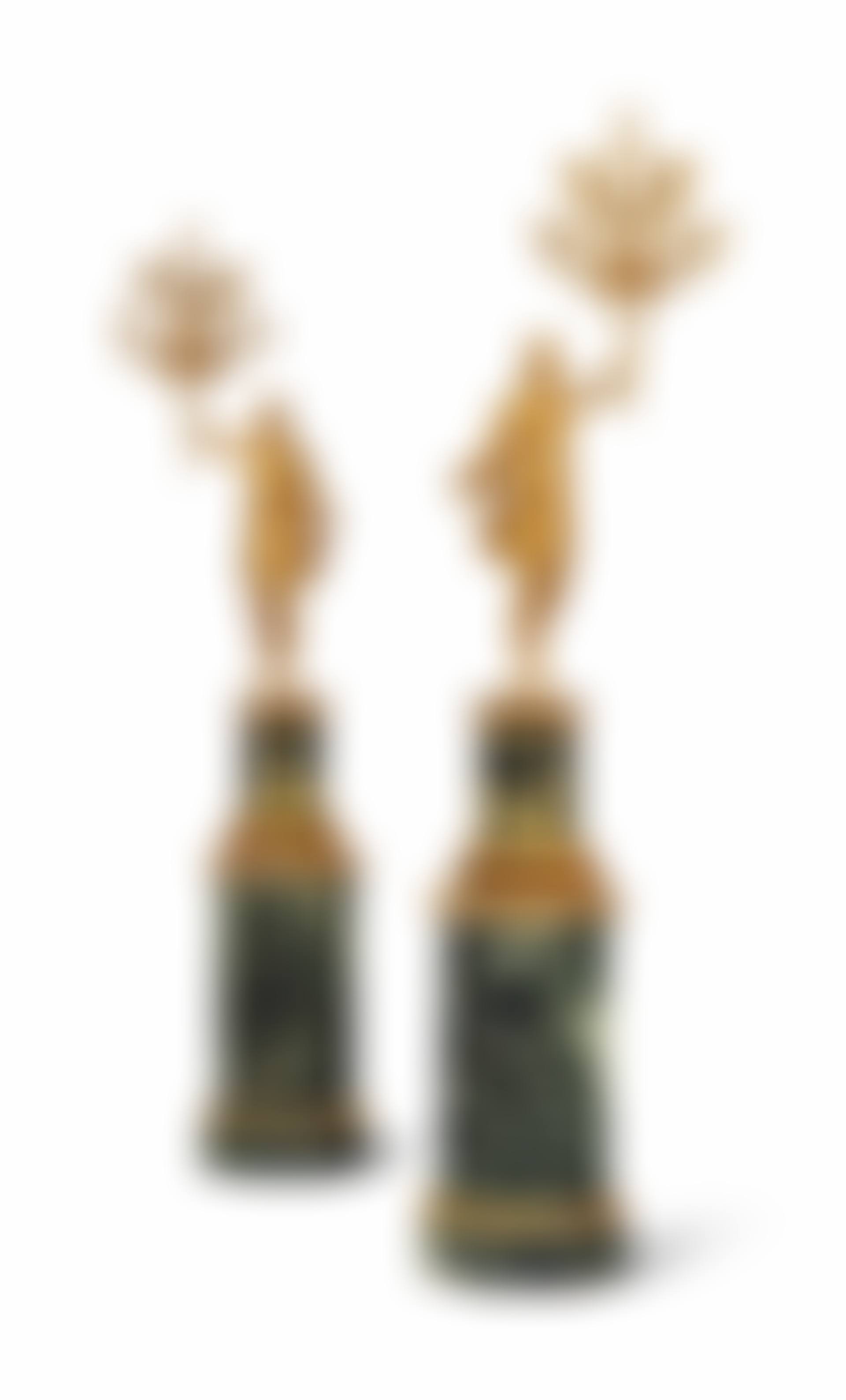 PAIRE DE CANDELABRES MONUMENTAUX D'EPOQUE EMPIRE  (preview)