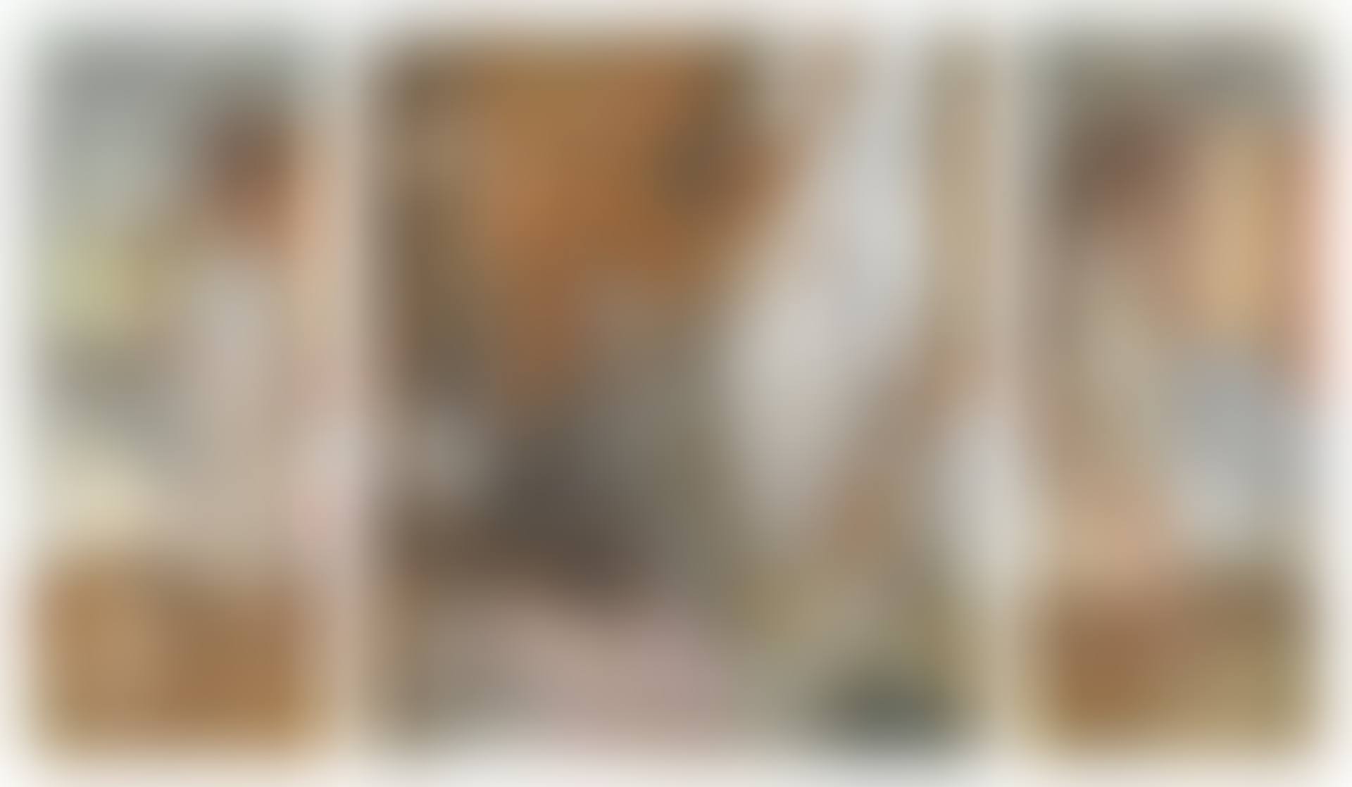 Interior, Morning (Triptych) two 106.5 x 45.5cm (41 15/16 x 17 15/16in); the third 106.5 x 91cm (41 15/16 x 35 13/16in) (preview)
