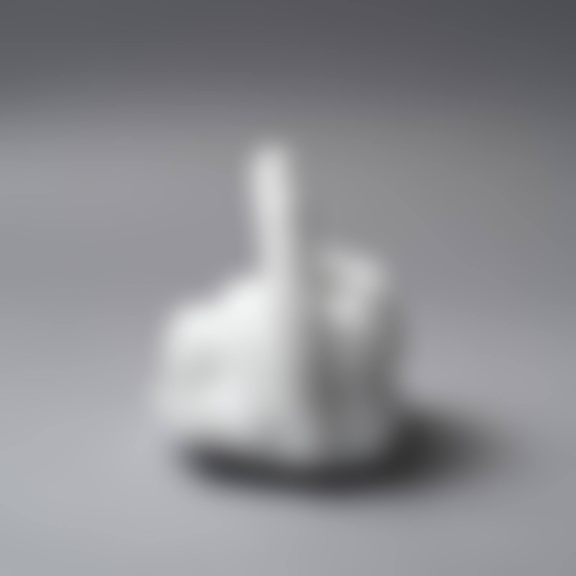 Study of Perspective in Glass (Opaline White) (preview)