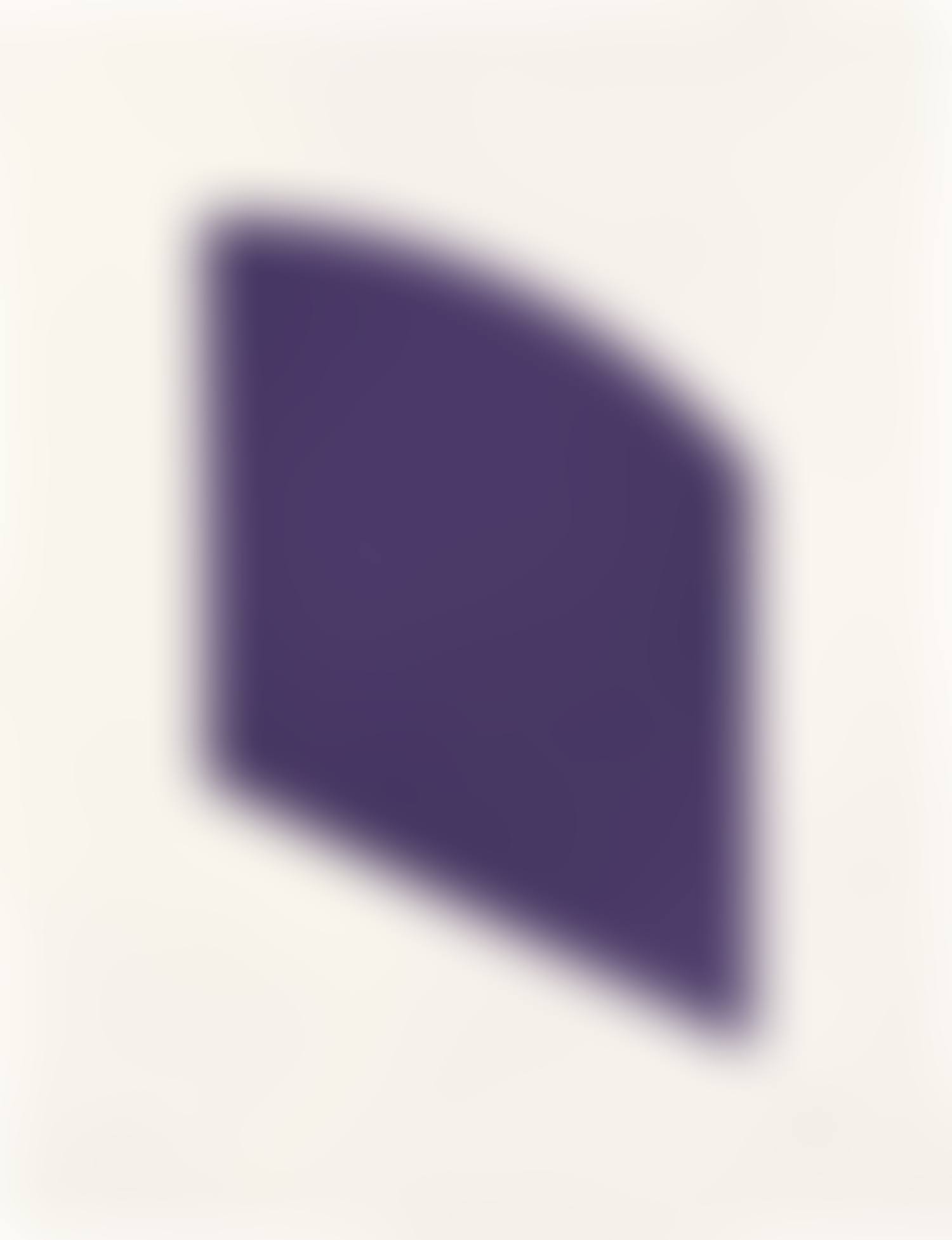 Purple, from Fourth Curve series (G. 1990, A. 306) (preview)