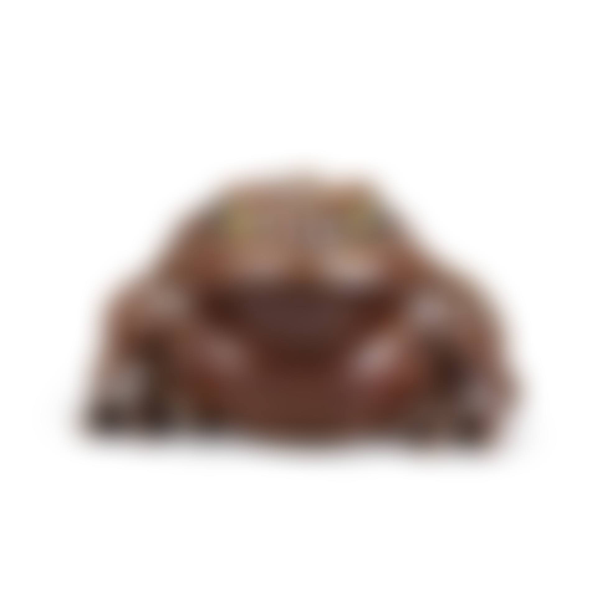 A large carved wood okimono of a toad  (preview)