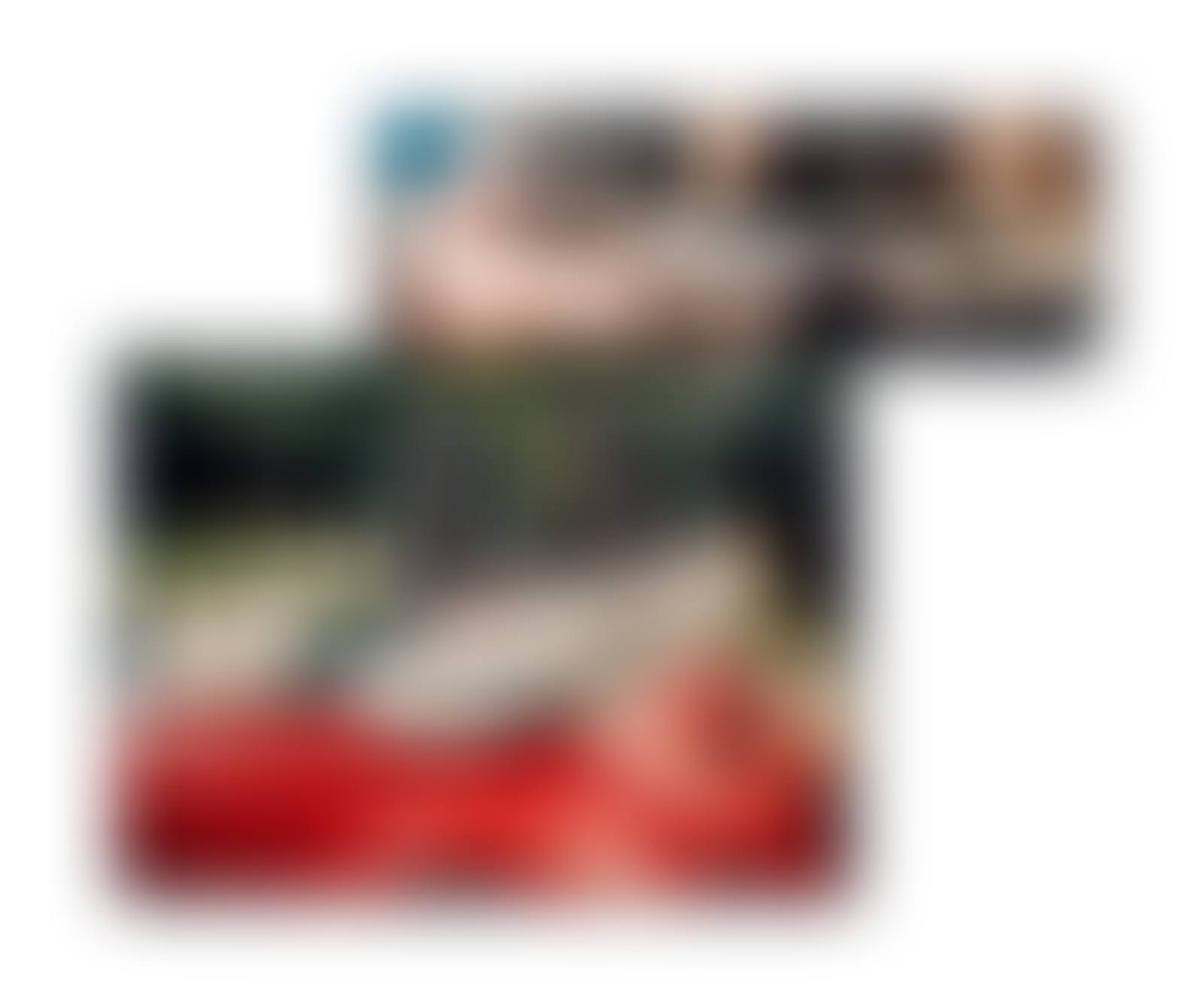 Two Cars (One Red) in Different Environments (preview)