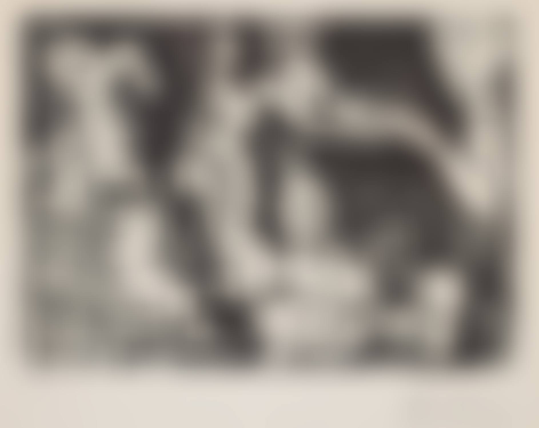 Marin rêveur avec deux femmes, couple, spectatrice et sculpture sur un escabeau (Daydreaming Sailor with Two Women), plate 9 from Séries 156 (Bl. 1864, Ba. 1869) (preview)