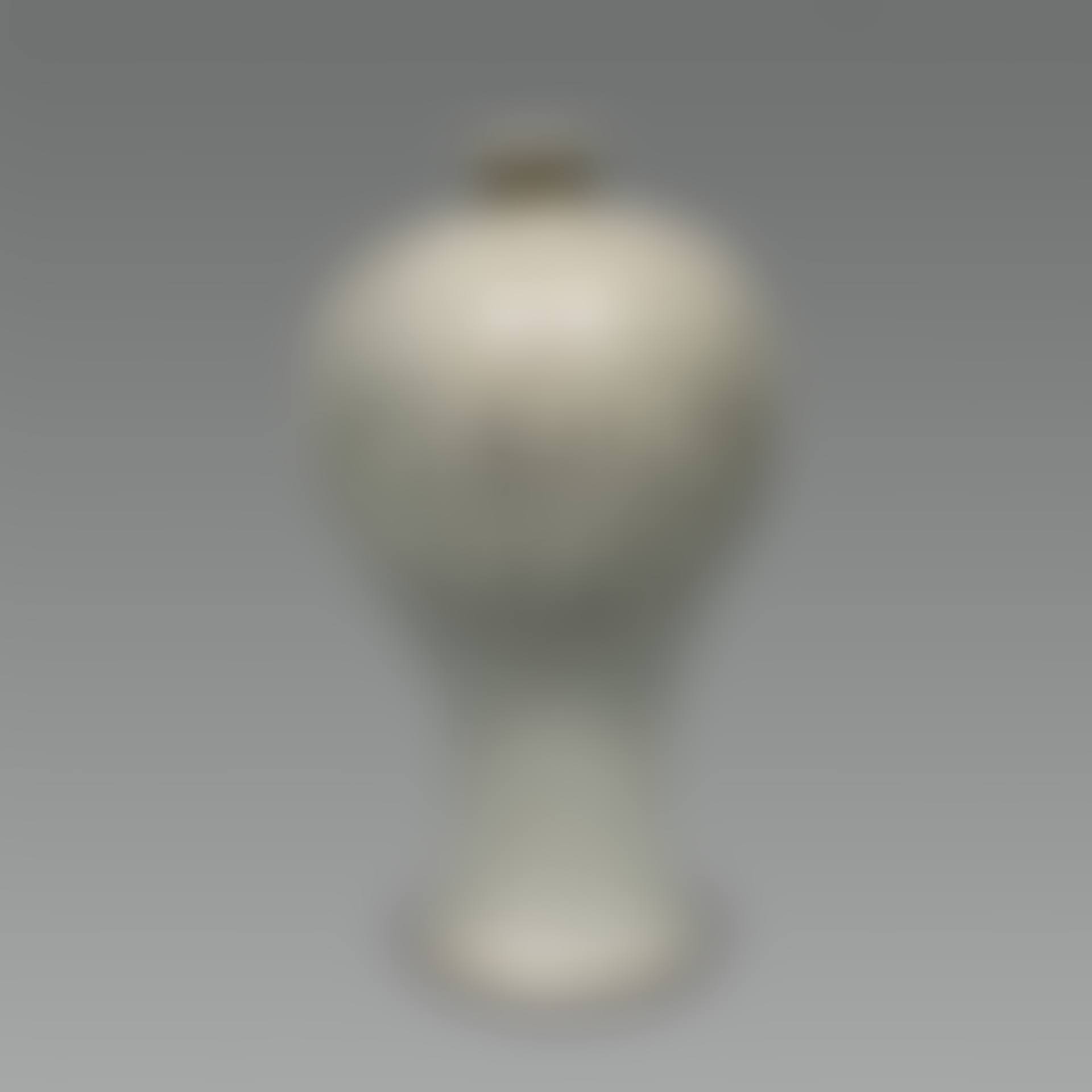 Buncheong Prunus Vase with Inlaid Fish Design (preview)