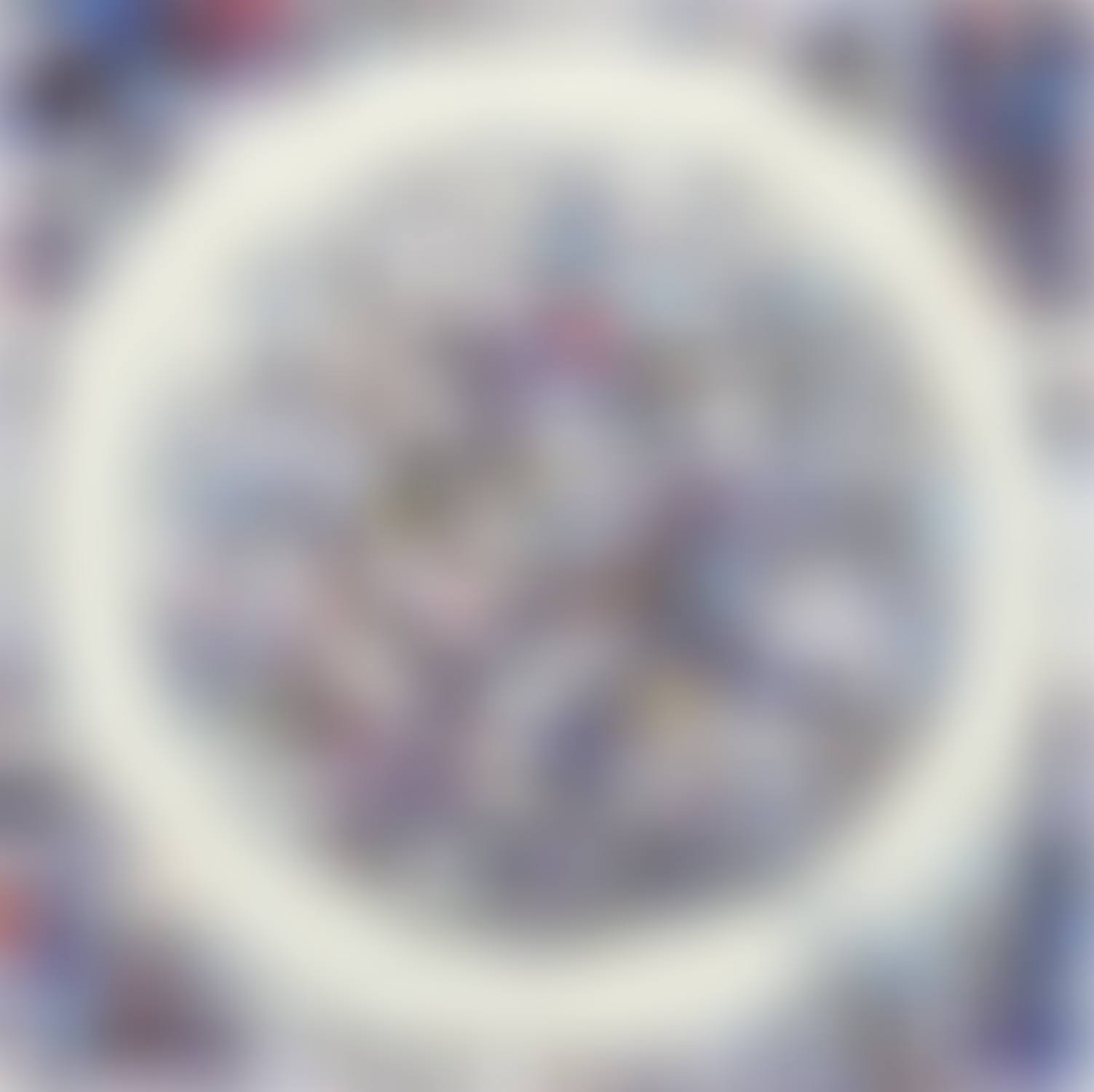 Ensō: Memento Mori Red on Blue (preview)