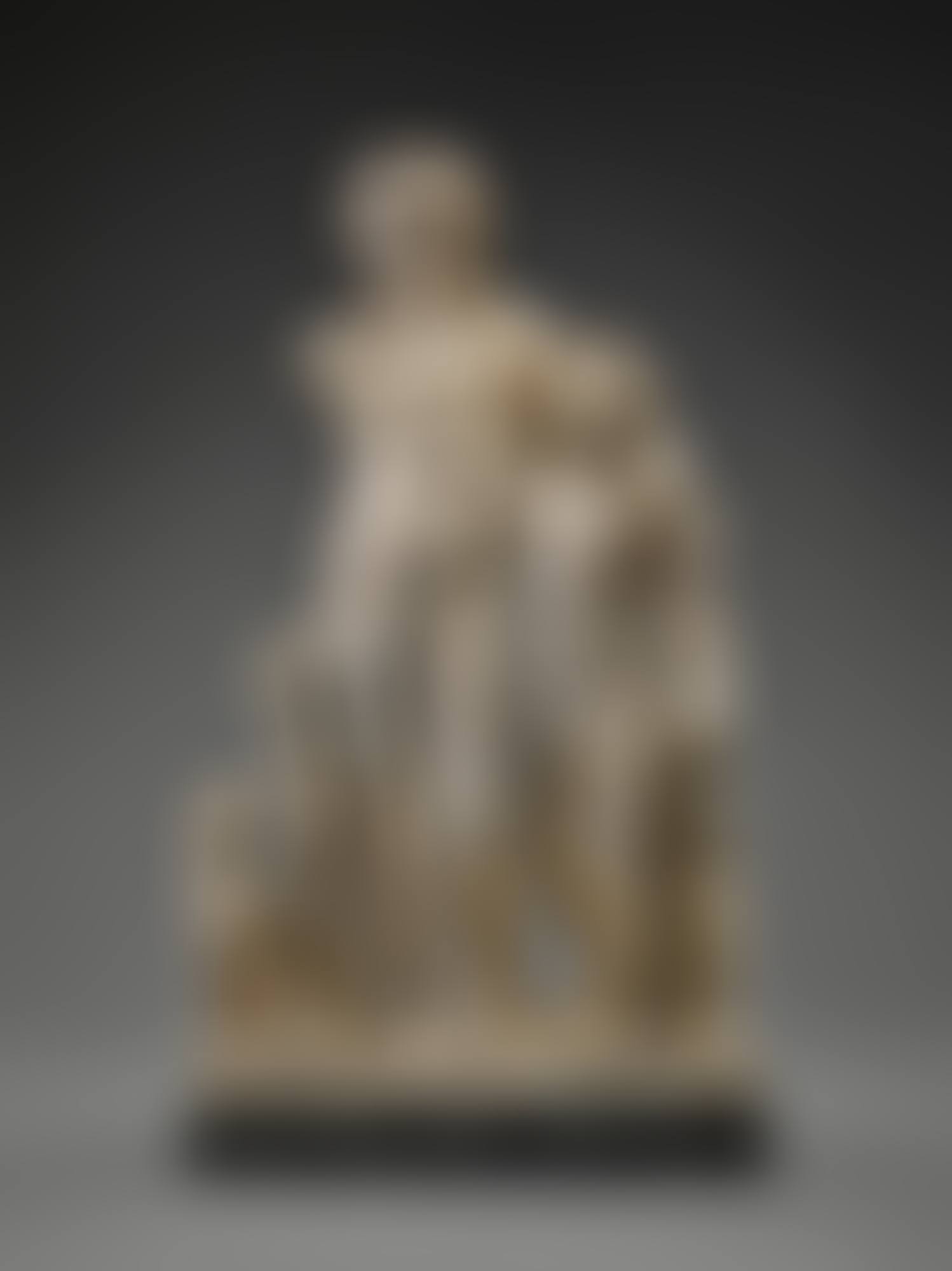 A Roman Marble Group of Dionysos and a Satyr, circa 1st Century A.D., with late 18th/early 19th Century Restorations (preview)