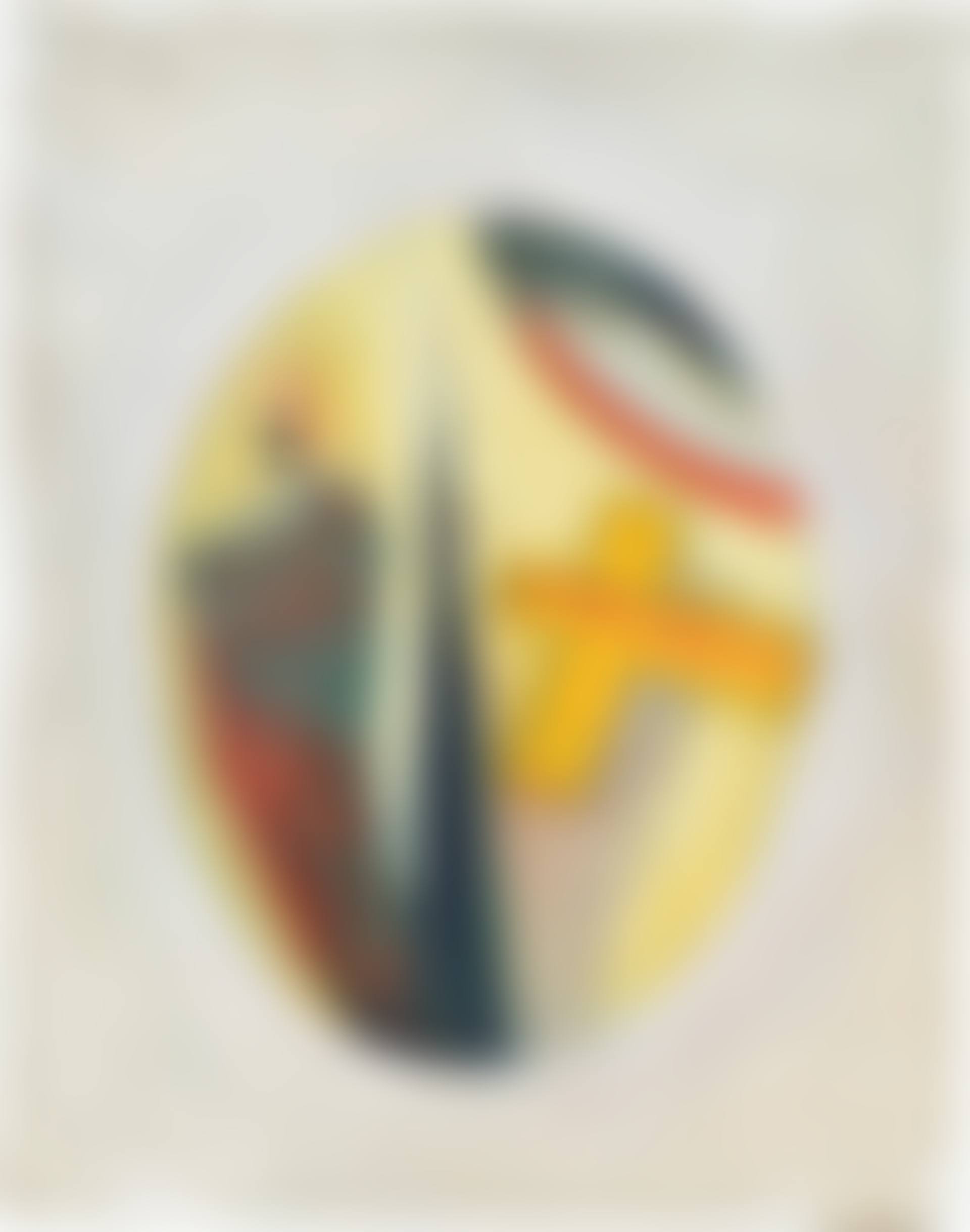 Ohne Titel (Ovales Bild mit Kreuz) (Untitled (Oval Picture with Cross)) (preview)
