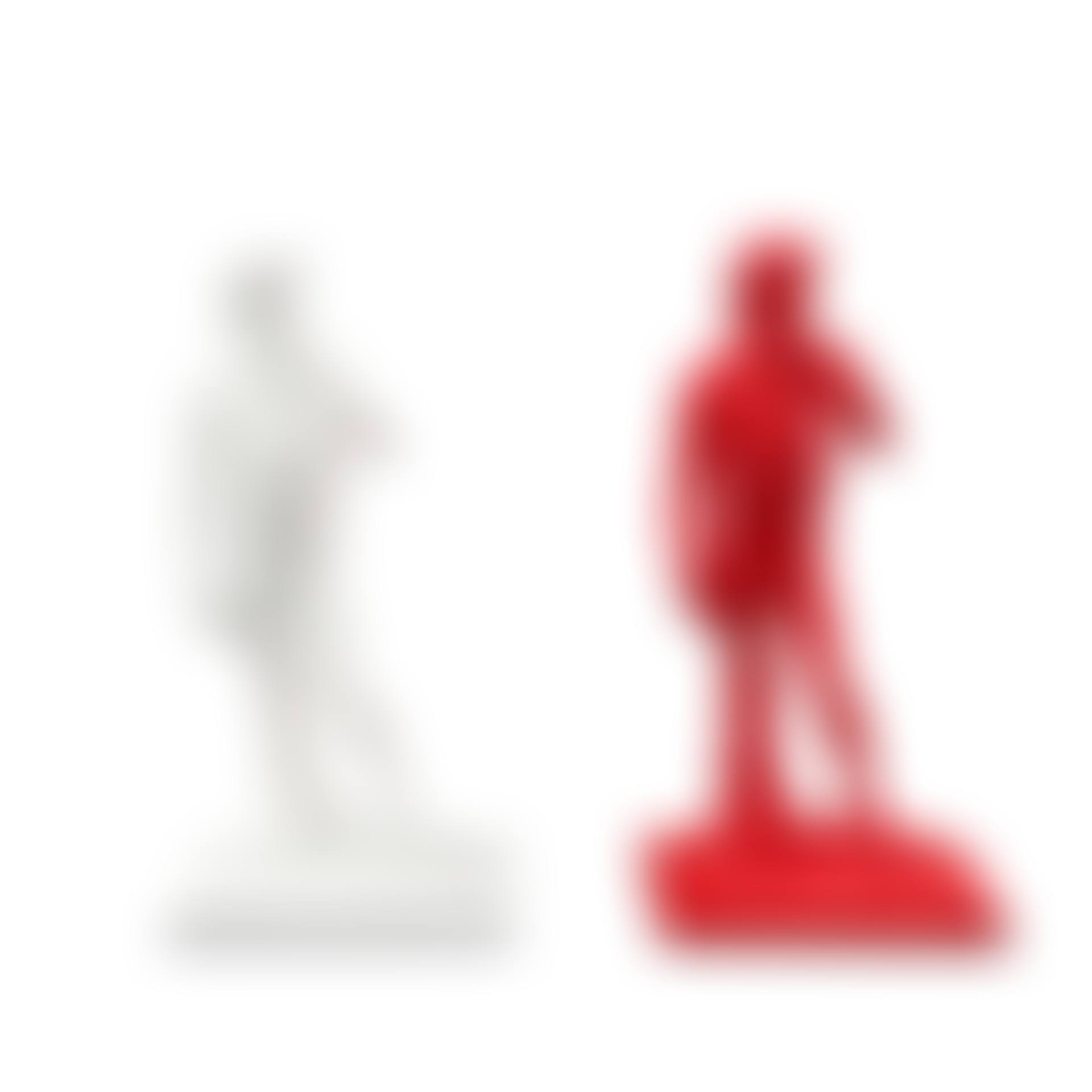 (1)SUICIDE MAN (GESSO VER.) (2)SUICIDE MAN (RED VER.) 2 PIECES (preview)