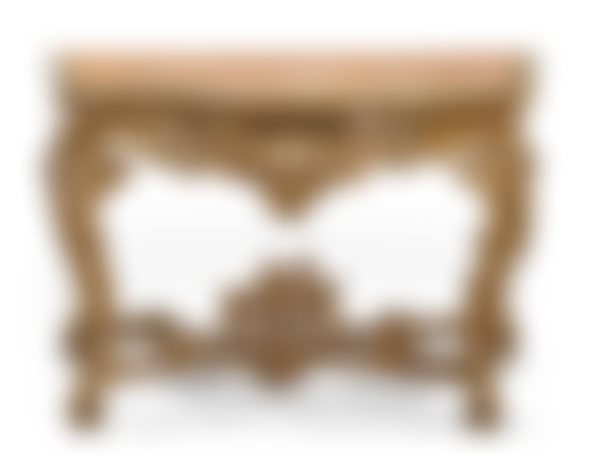 AN ITALIAN SILVER-GILT VARNISHED "MECCA" CONSOLE TABLE (preview)