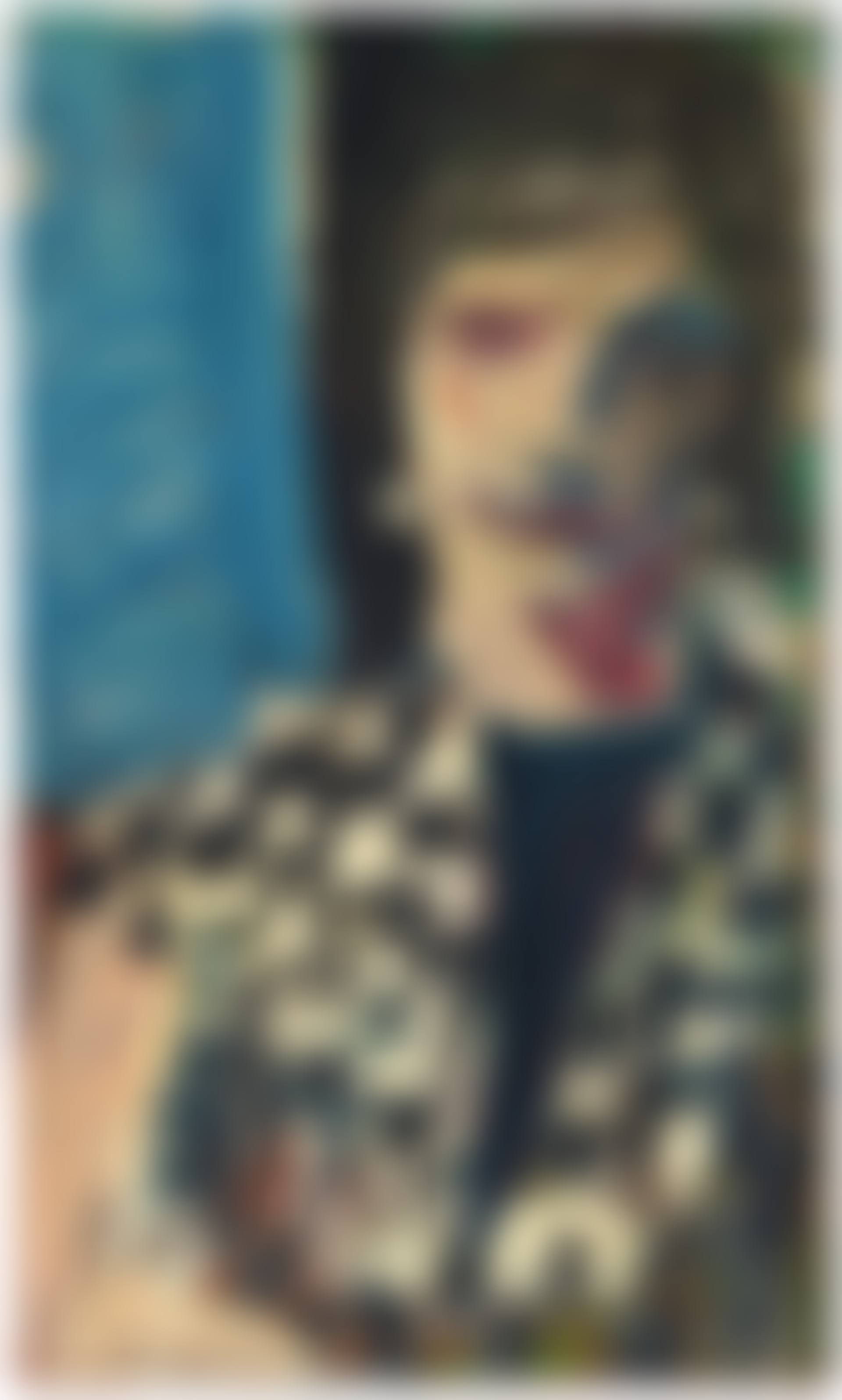 Woman with Checked Dress (preview)