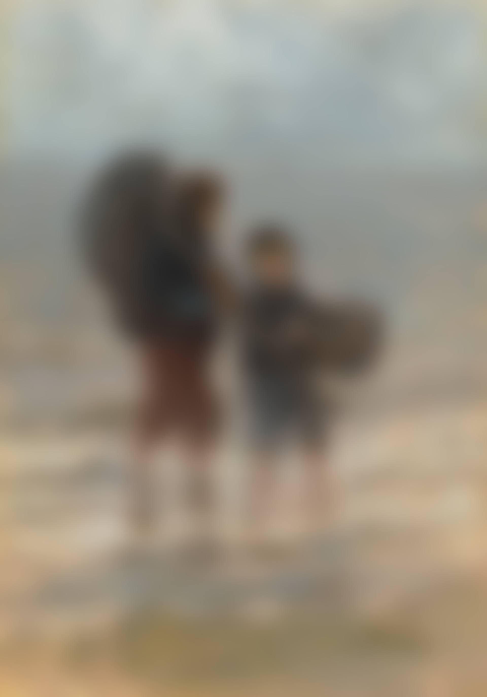 Two Children Wading (preview)