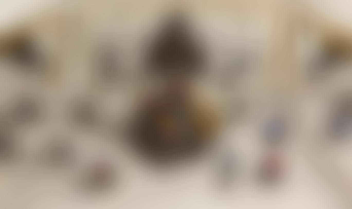 Viewers Looking at a Ready-made with Skull and Mirrors (preview)