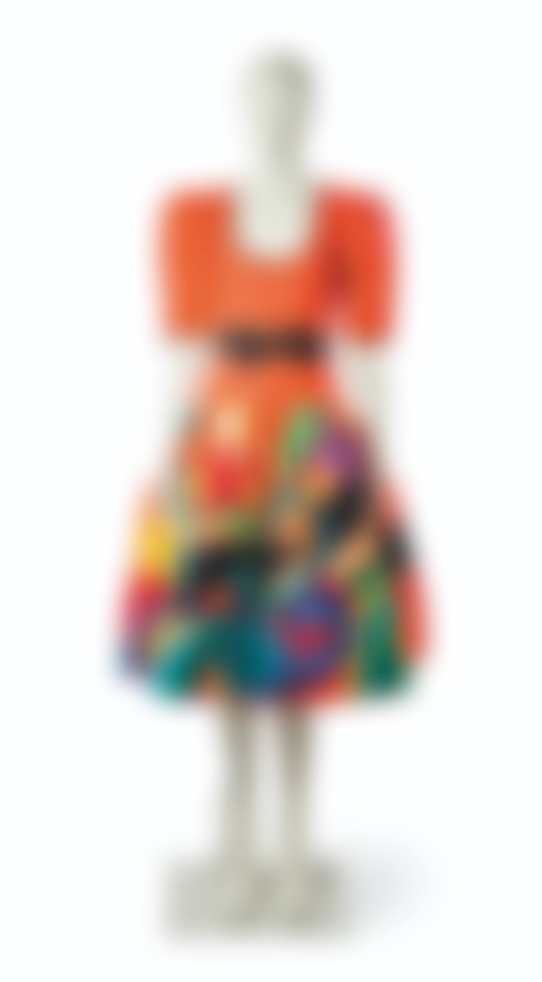 RARE ET IMPORTANTE ROBE DU SOIR COURT "HOMMAGE A PICASSO" (preview)