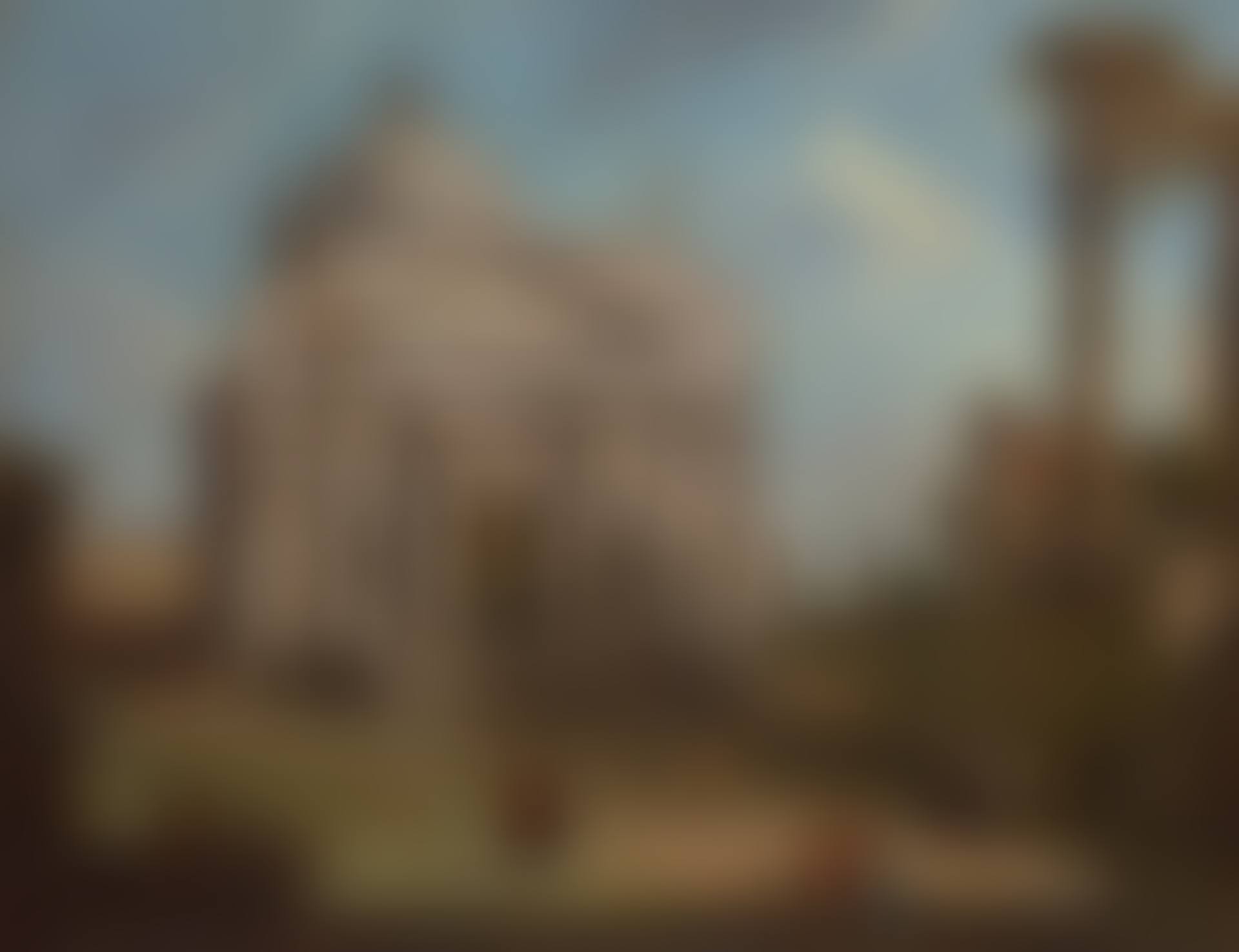 A capriccio with the church of the Redentore (preview)