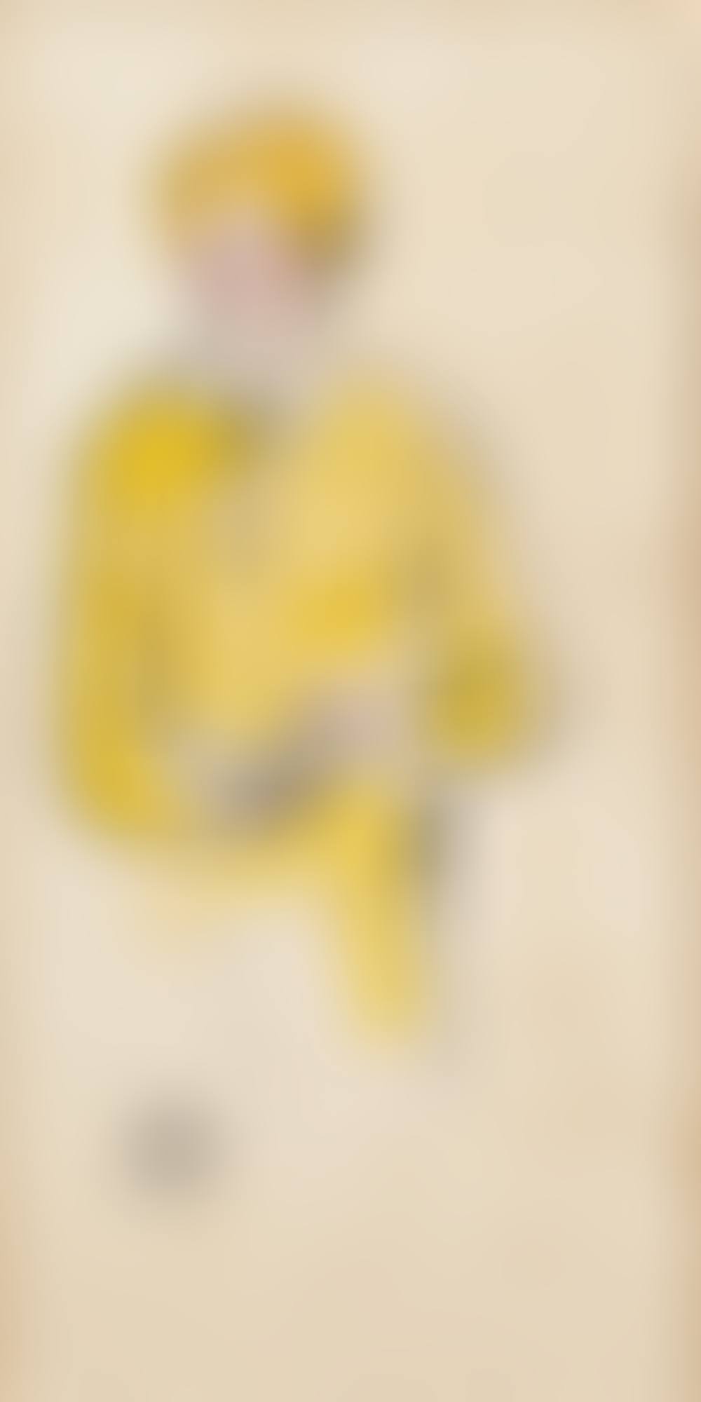 Femme à la robe jaune à pois  (preview)