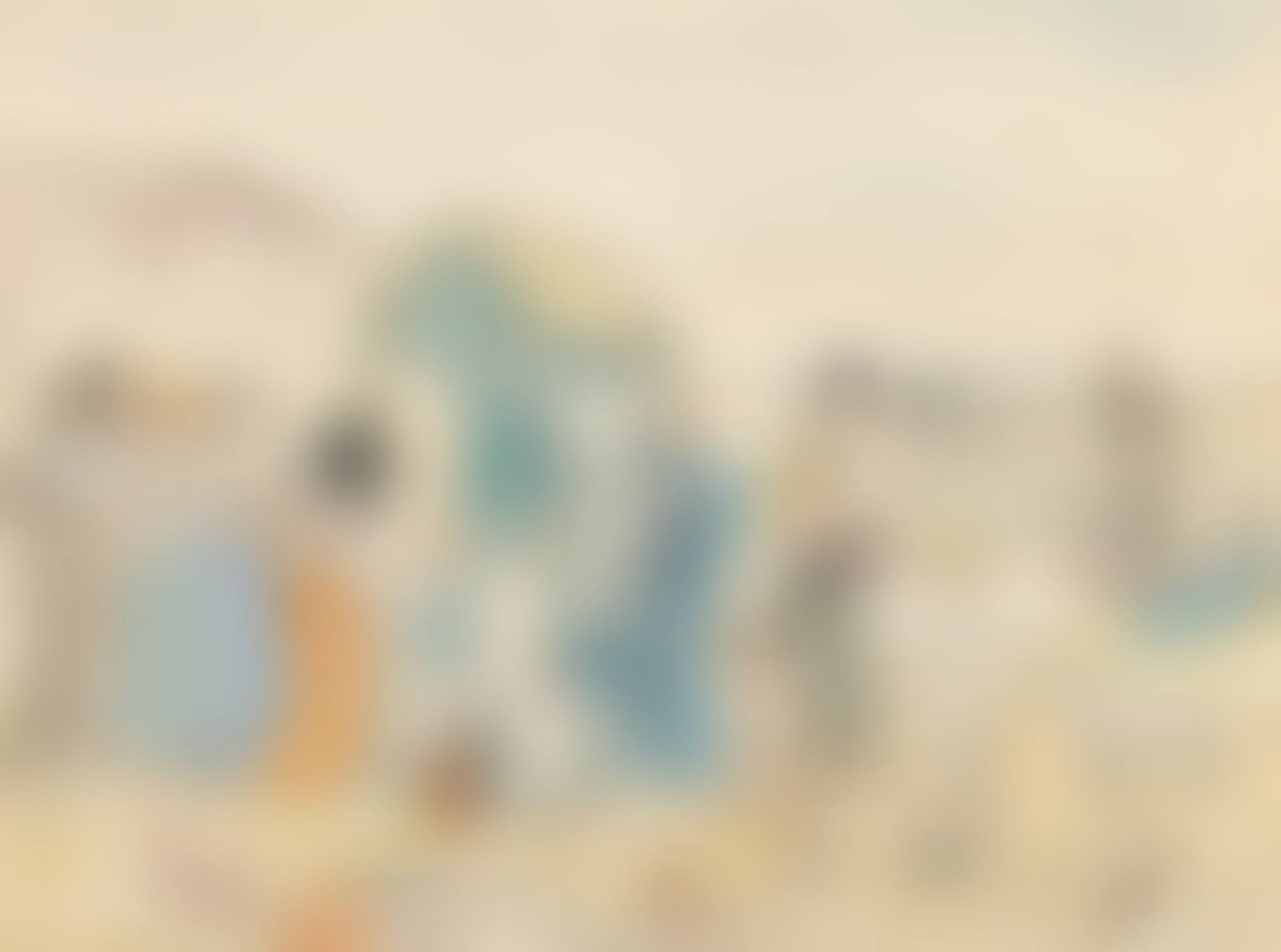 Sketch for 'Decoration, The Women at the Well' (preview)