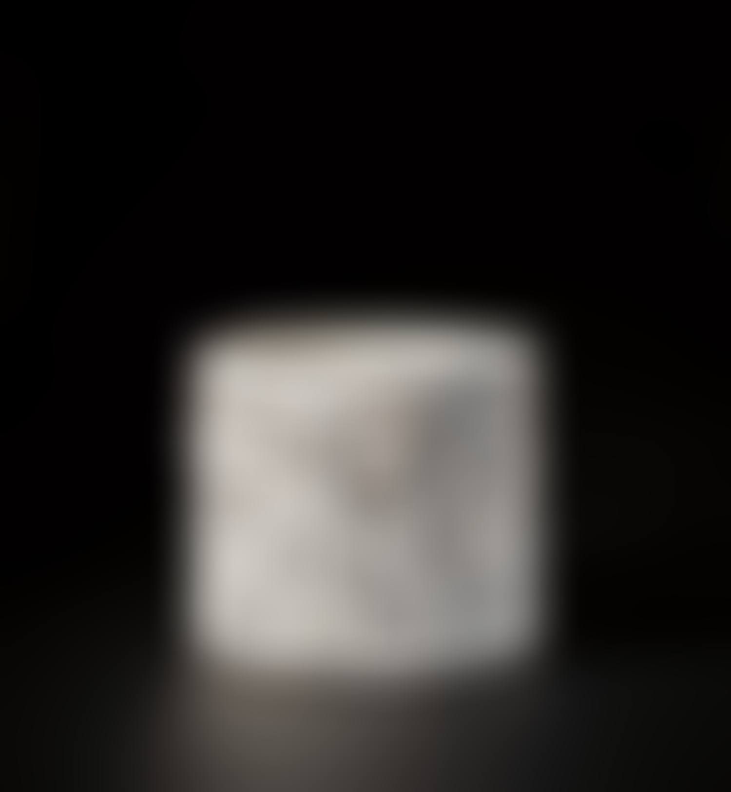 'Sandcast Jar in Porcelain' (preview)
