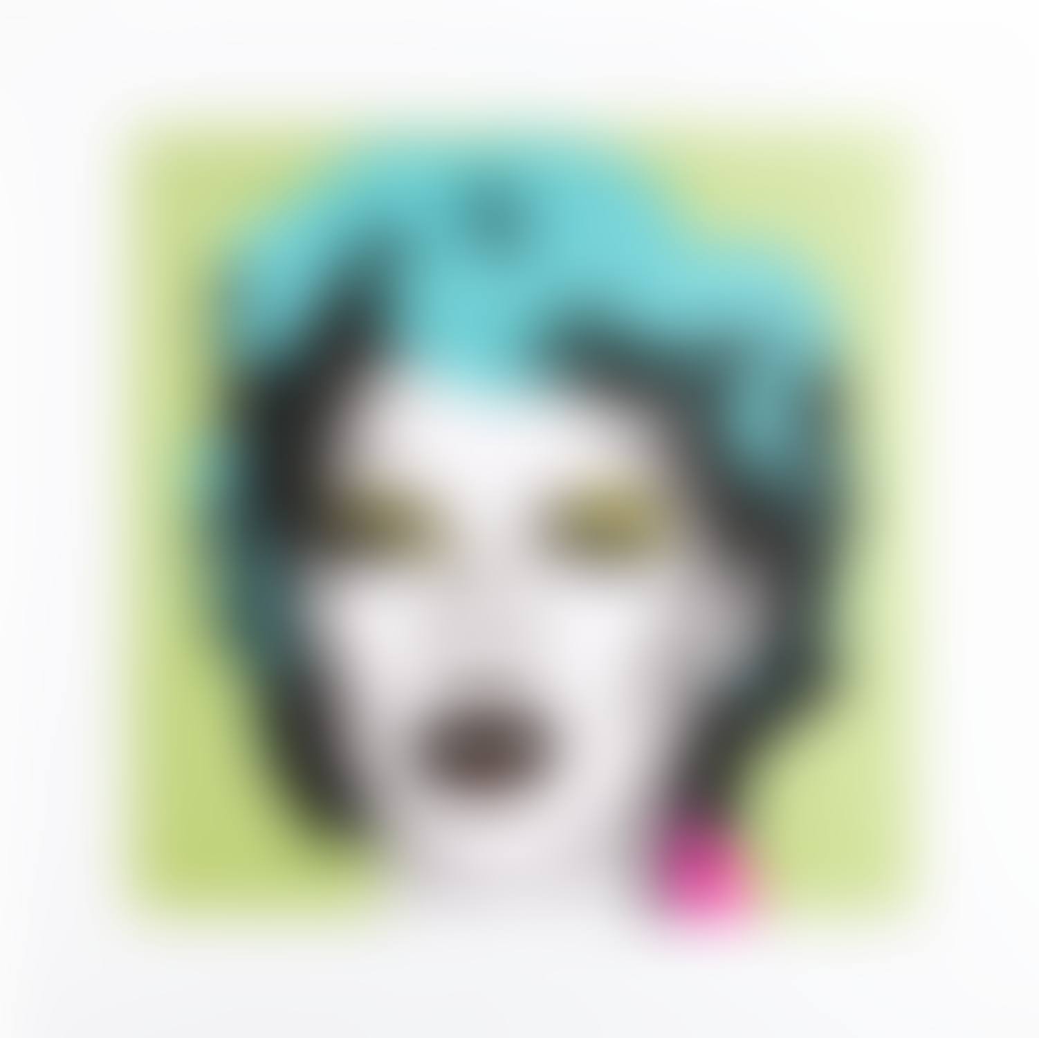 Kate Moss: Green, Hair Turquoise Blue (preview)