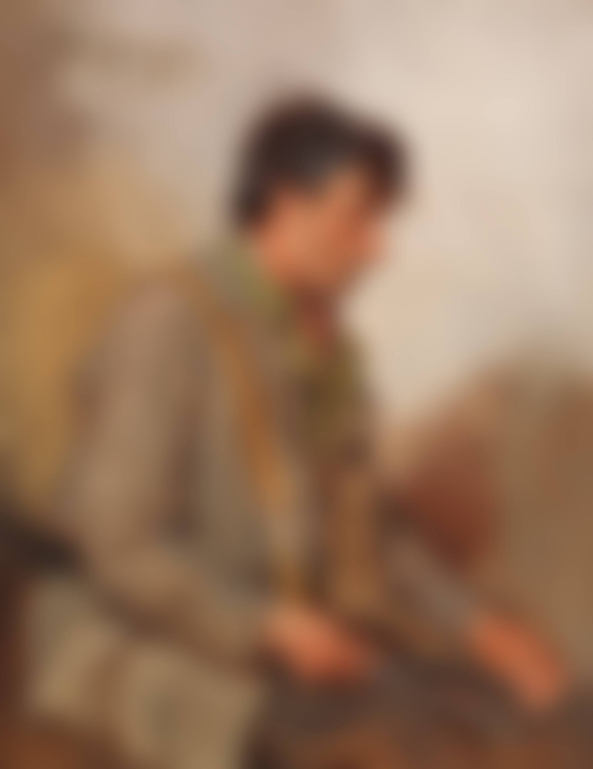 Sitzender Jäger (preview)