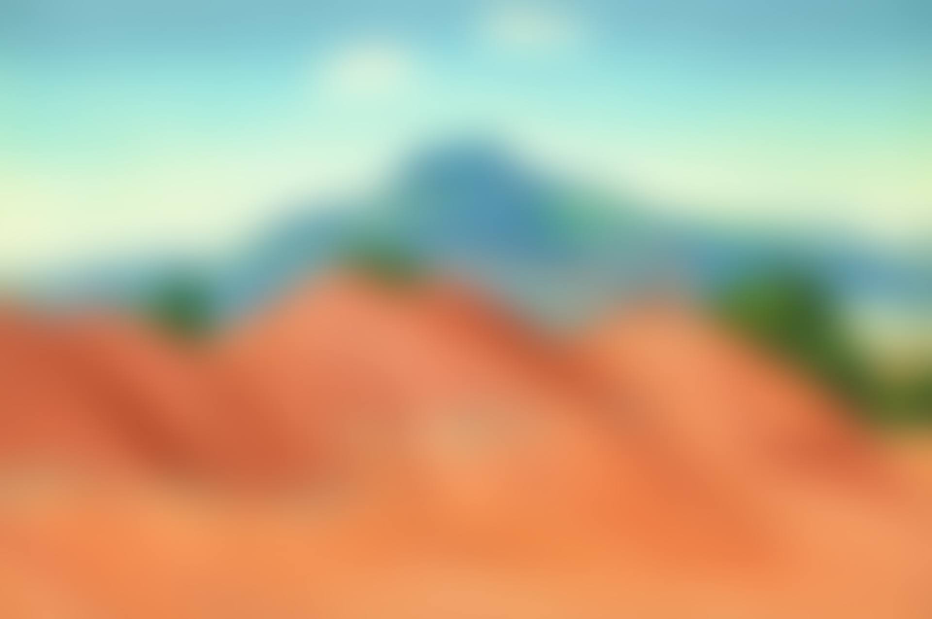 Red Hills with Pedernal, White Clouds (preview)