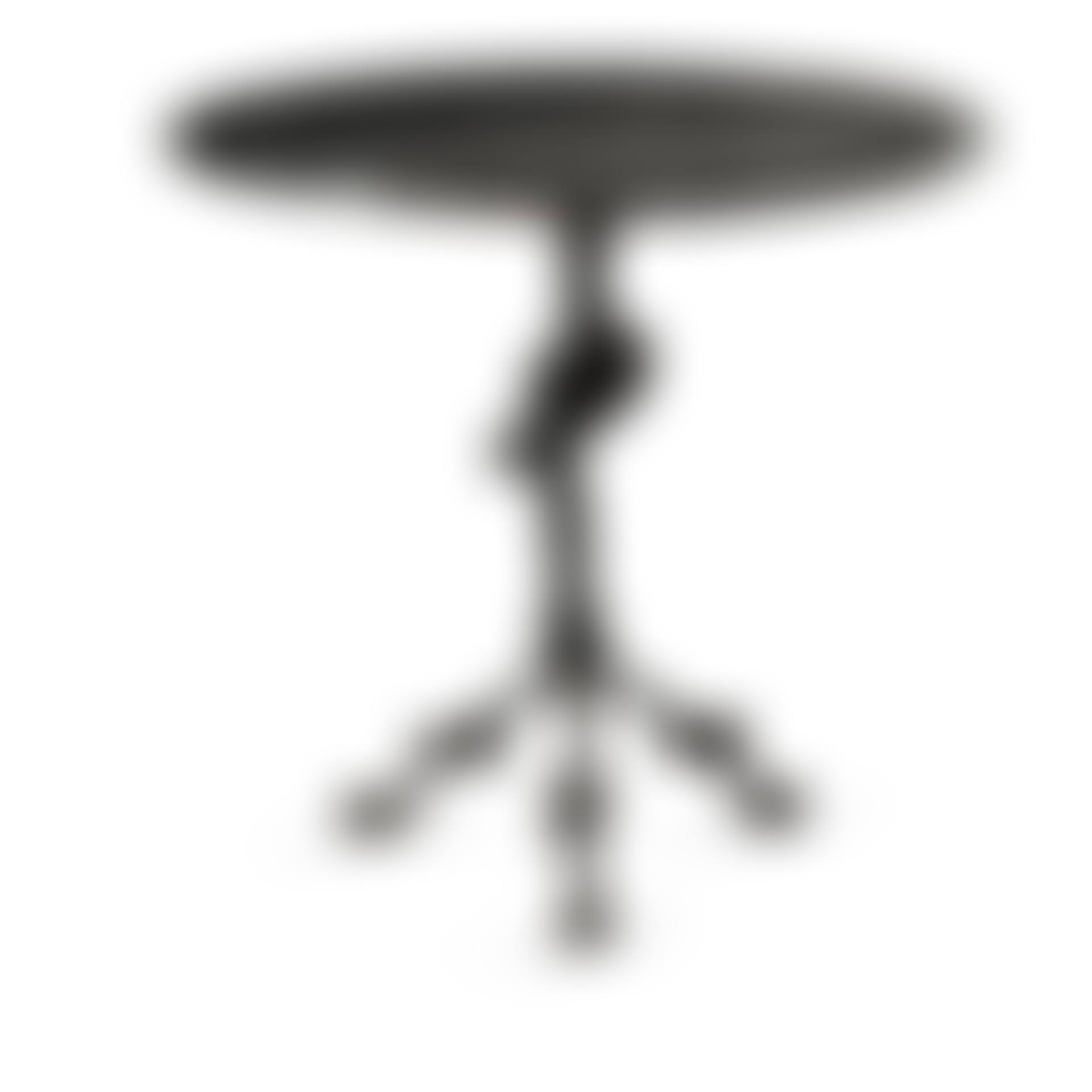 A fossilised black marble and wrought-iron centre table (preview)