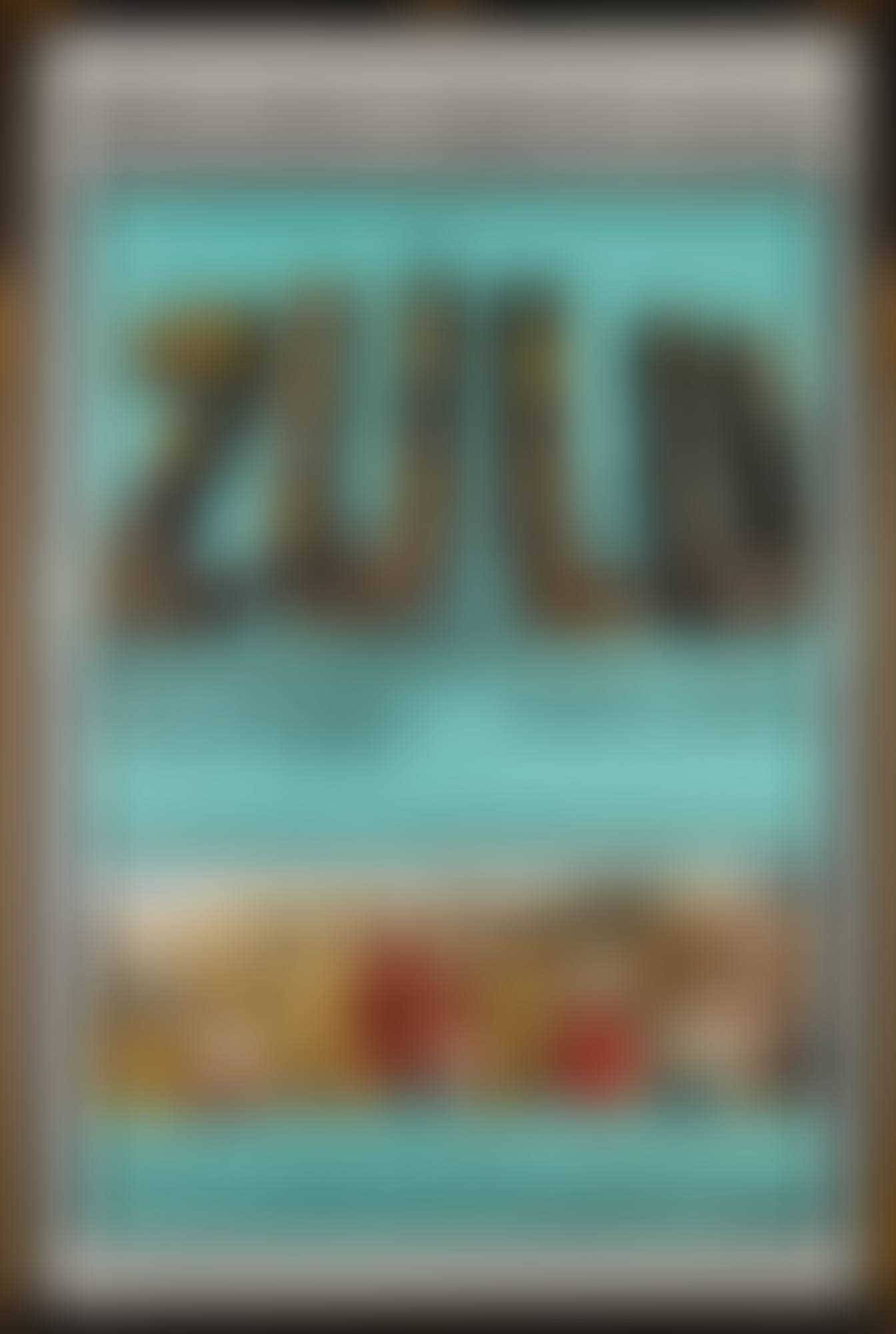 Poster for the film Zulu, Paramount, U.S. one-sheet (preview)