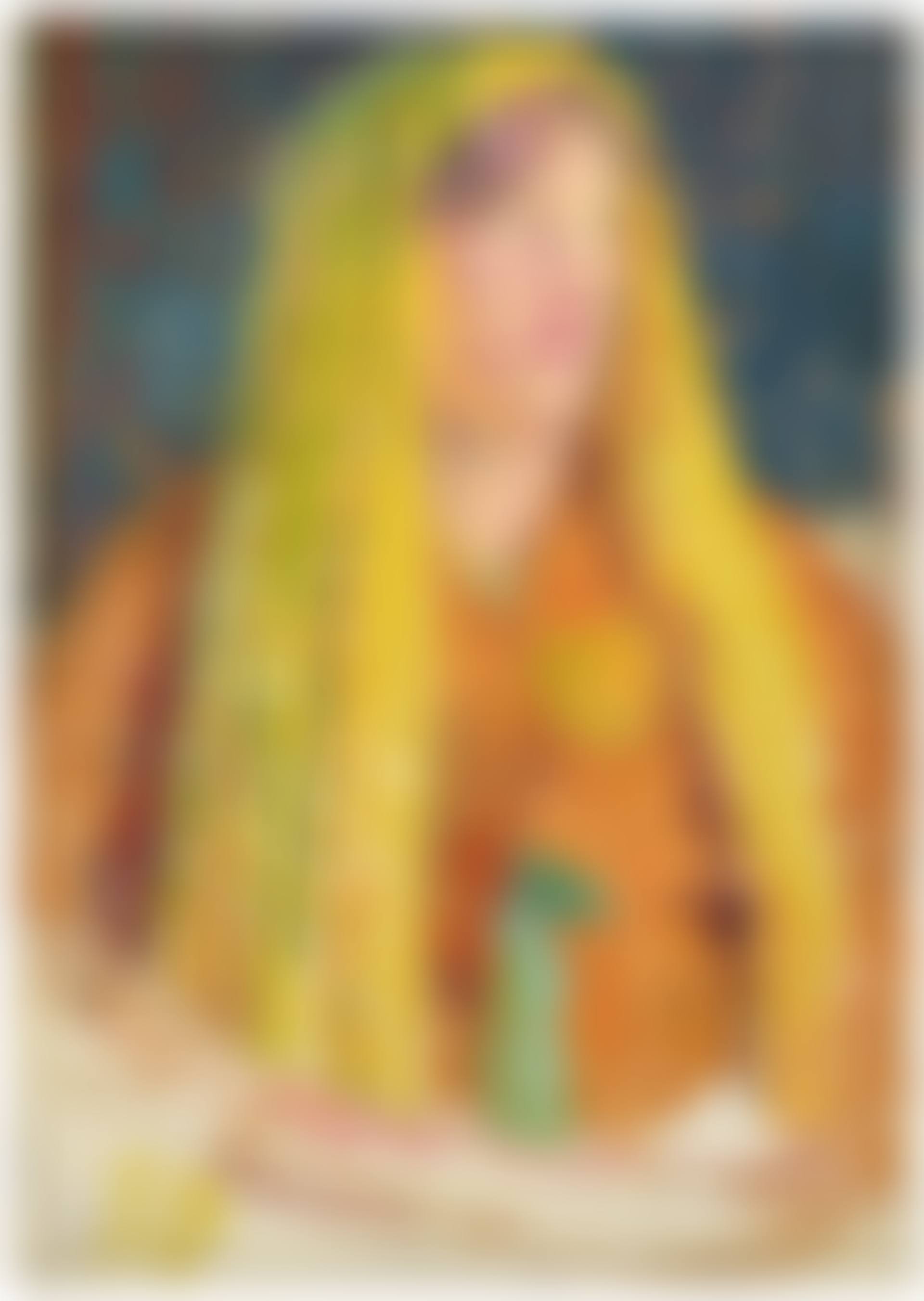 Vanessa Bell in a Yellow Shawl  (preview)