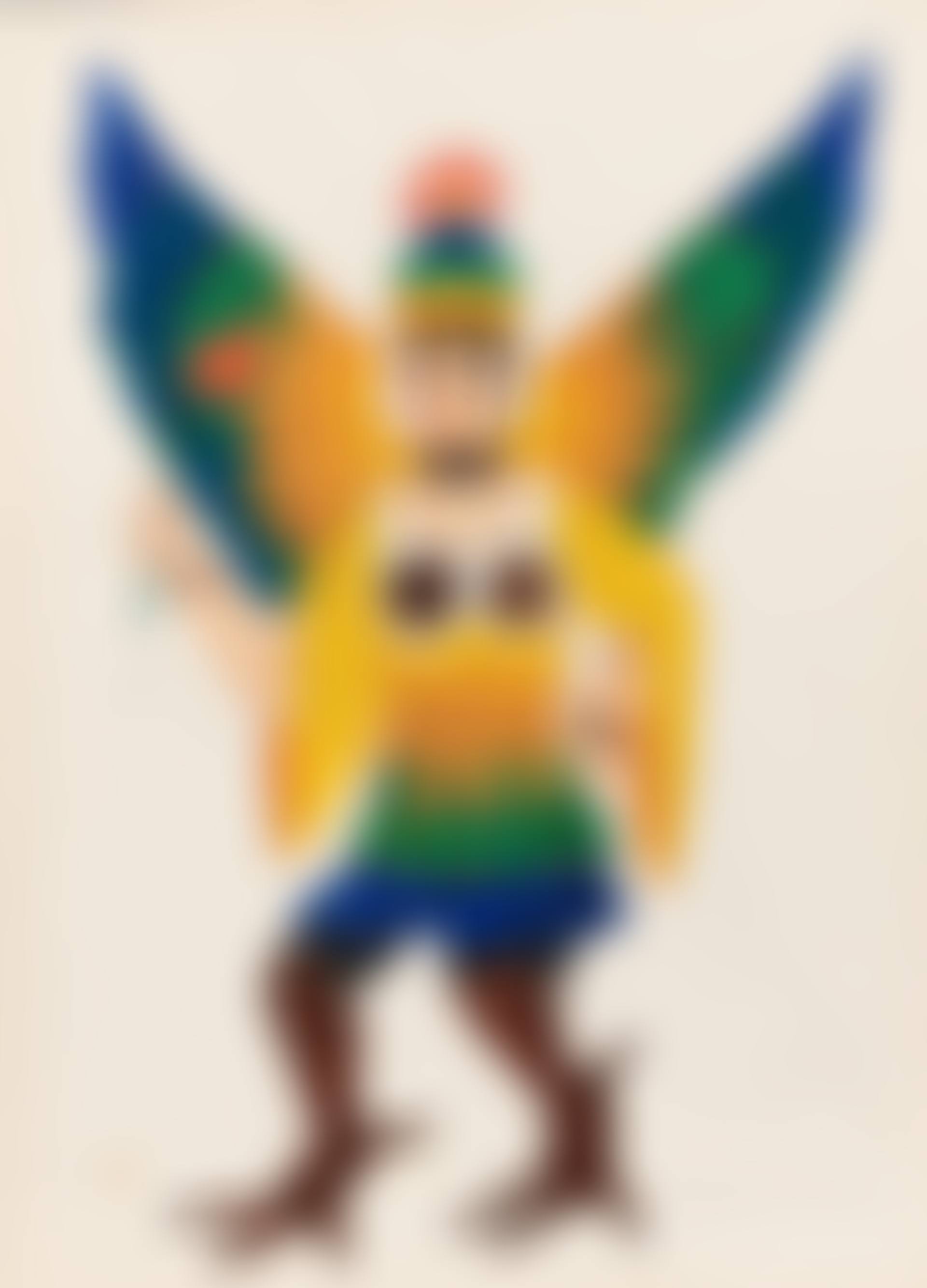 Costume Design for the Golden Cockrel in Le coq d"or (preview)