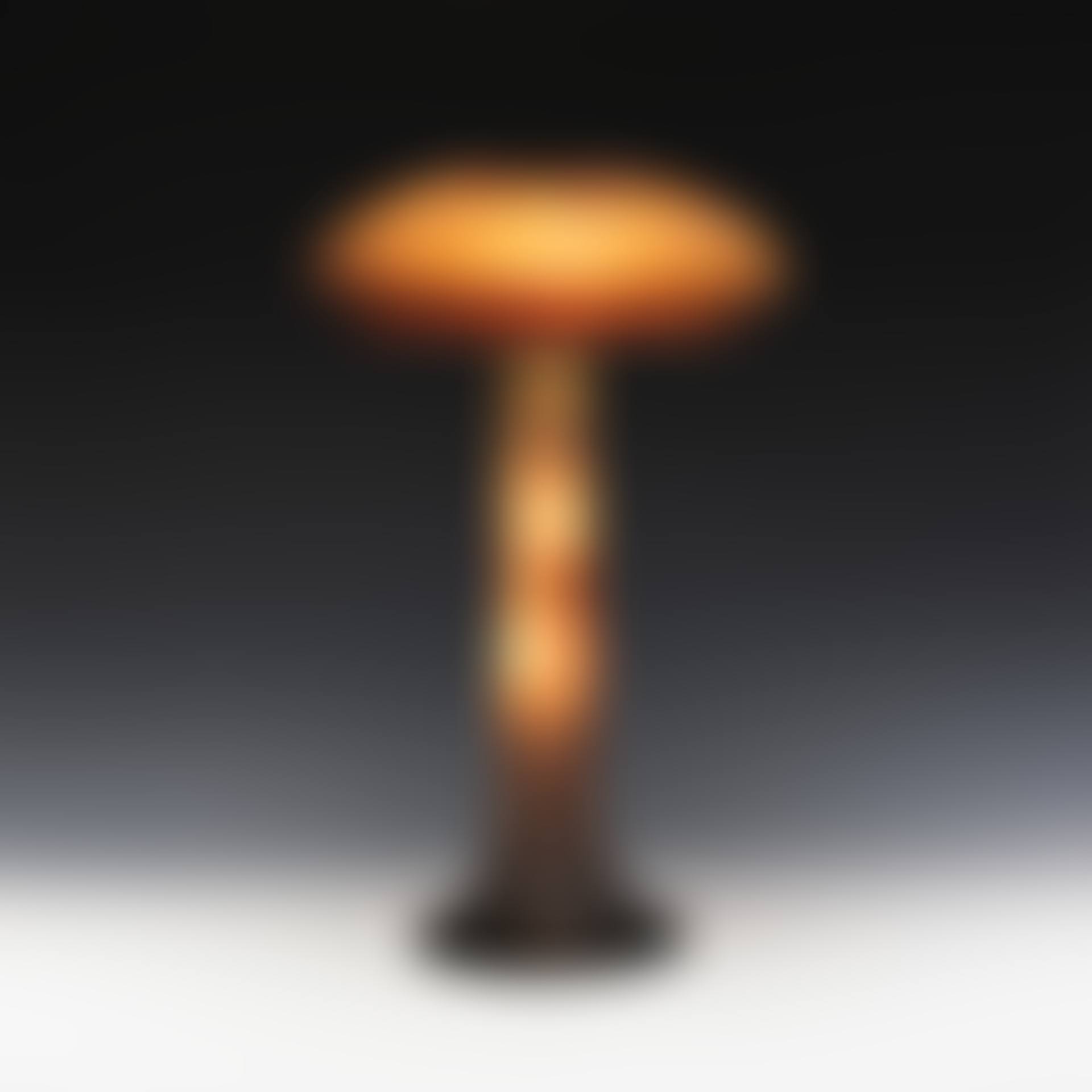 LAMP WITH BUTTERFLY AND IRIS DECOR (preview)
