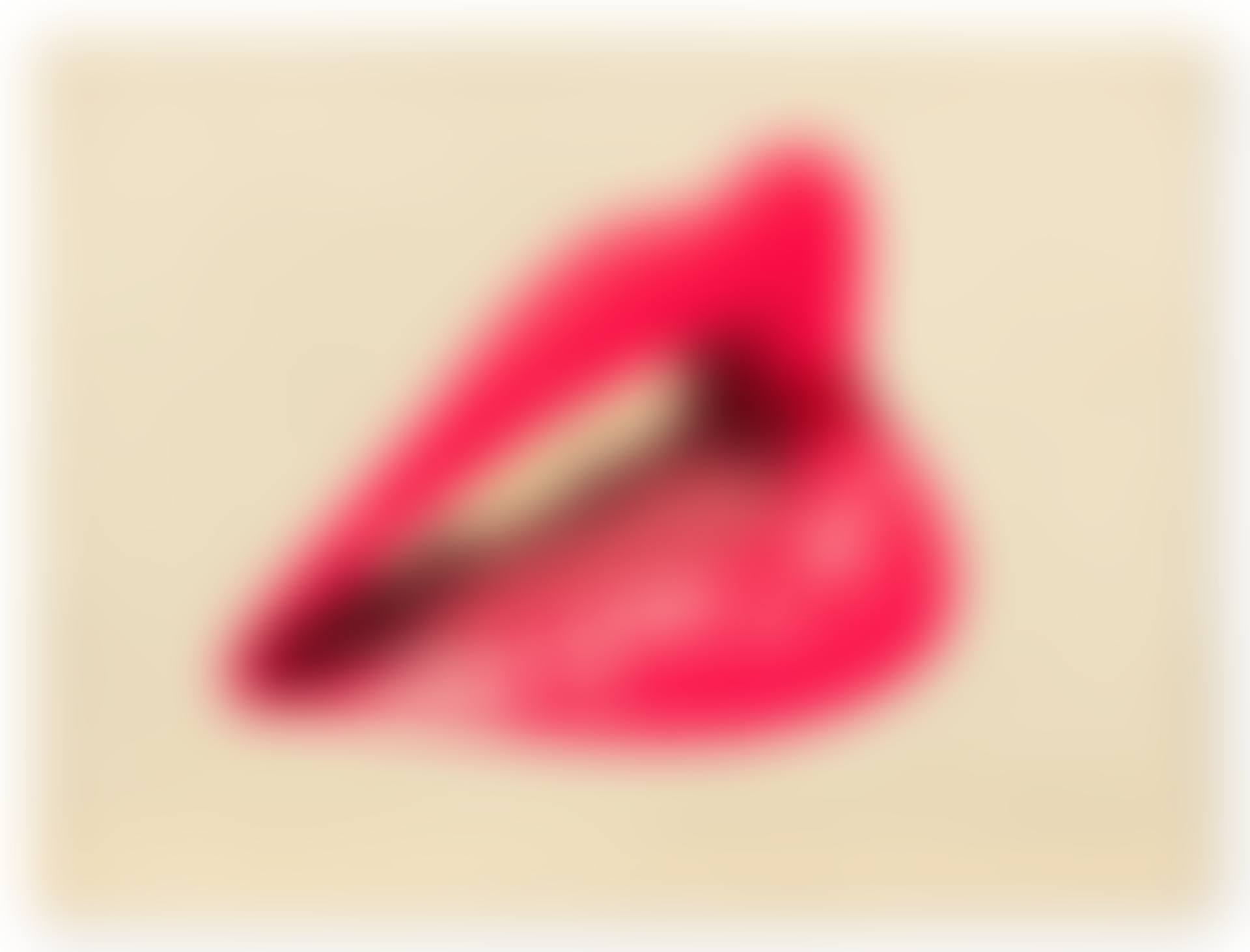 Fluorescent Mouth (Study for Mouth #16) (preview)