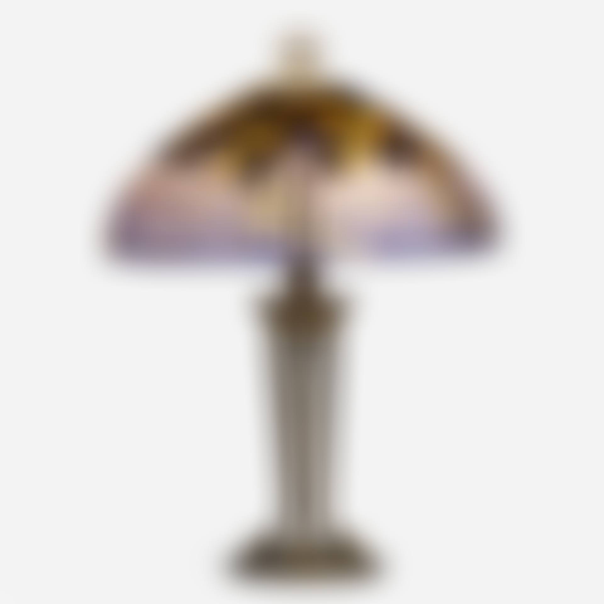 Table lamp with leaves (preview)