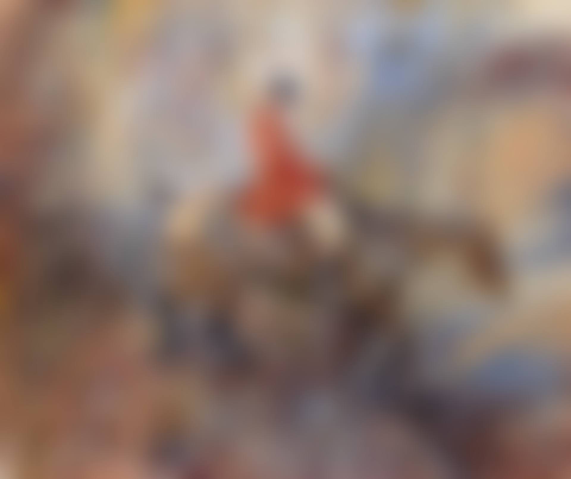 A Huntsman Riding Through a Thicket (preview)