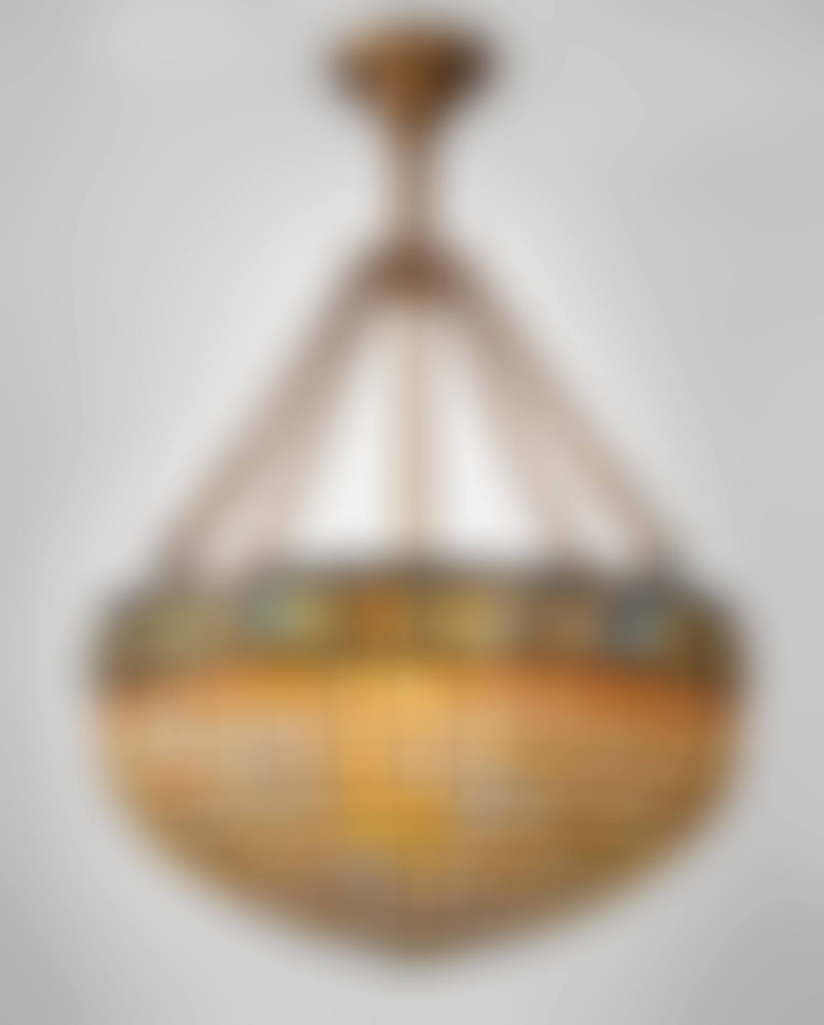 "Geometric and Turtle-Back" Chandelier (preview)
