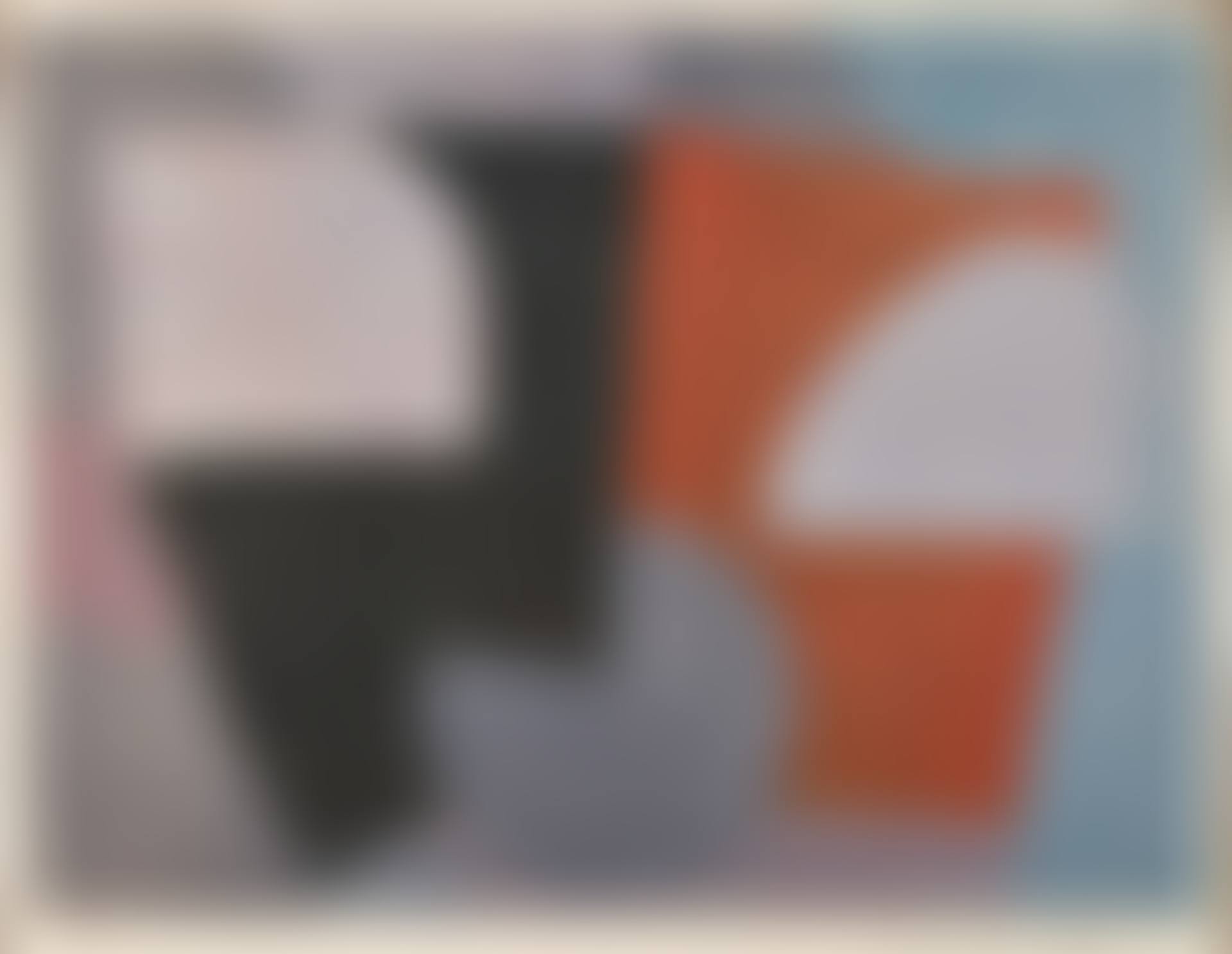 Composition in Gray, Red and Green (preview)
