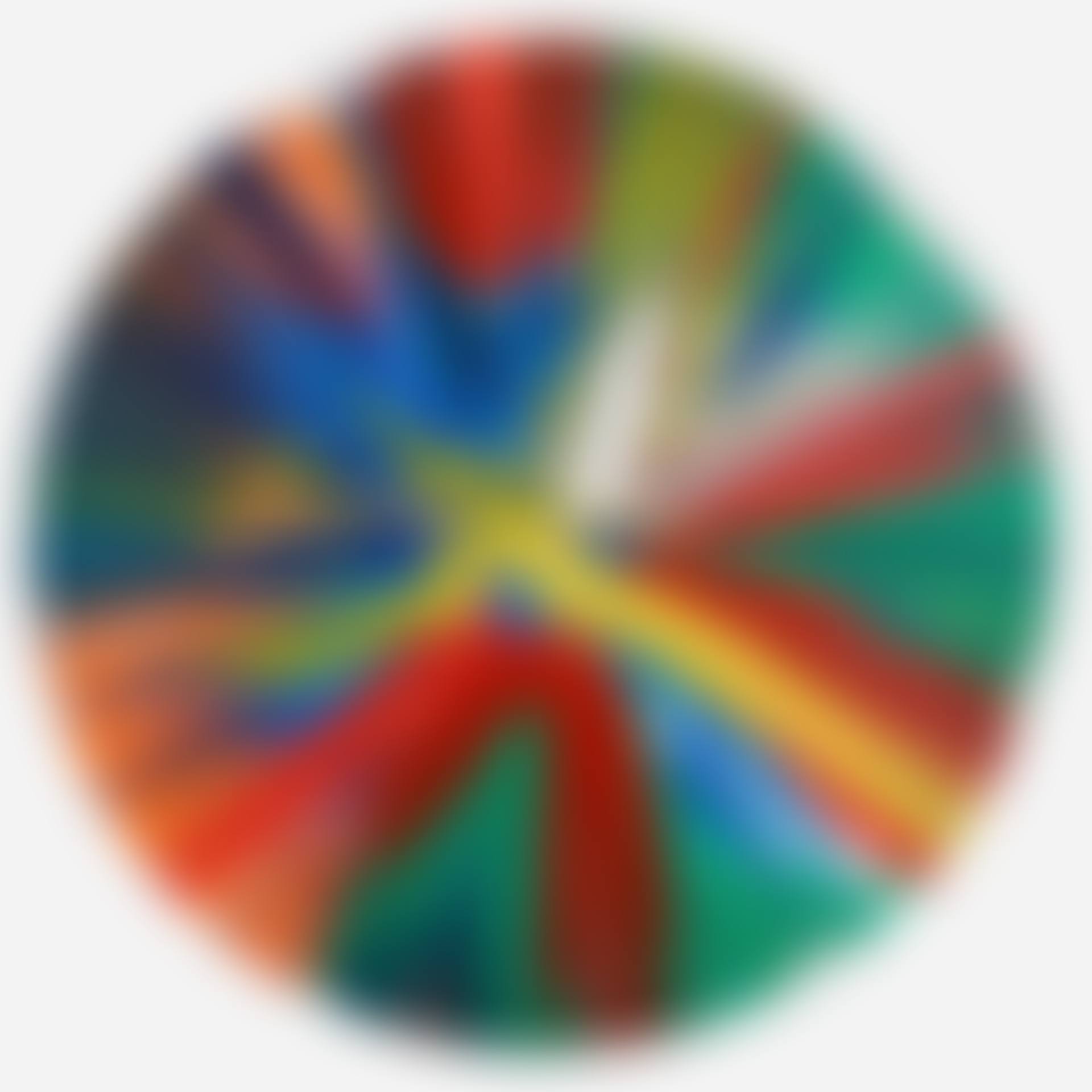 Circle Spin Painting (Created at Damien Hirst Spin Workshop) (preview)