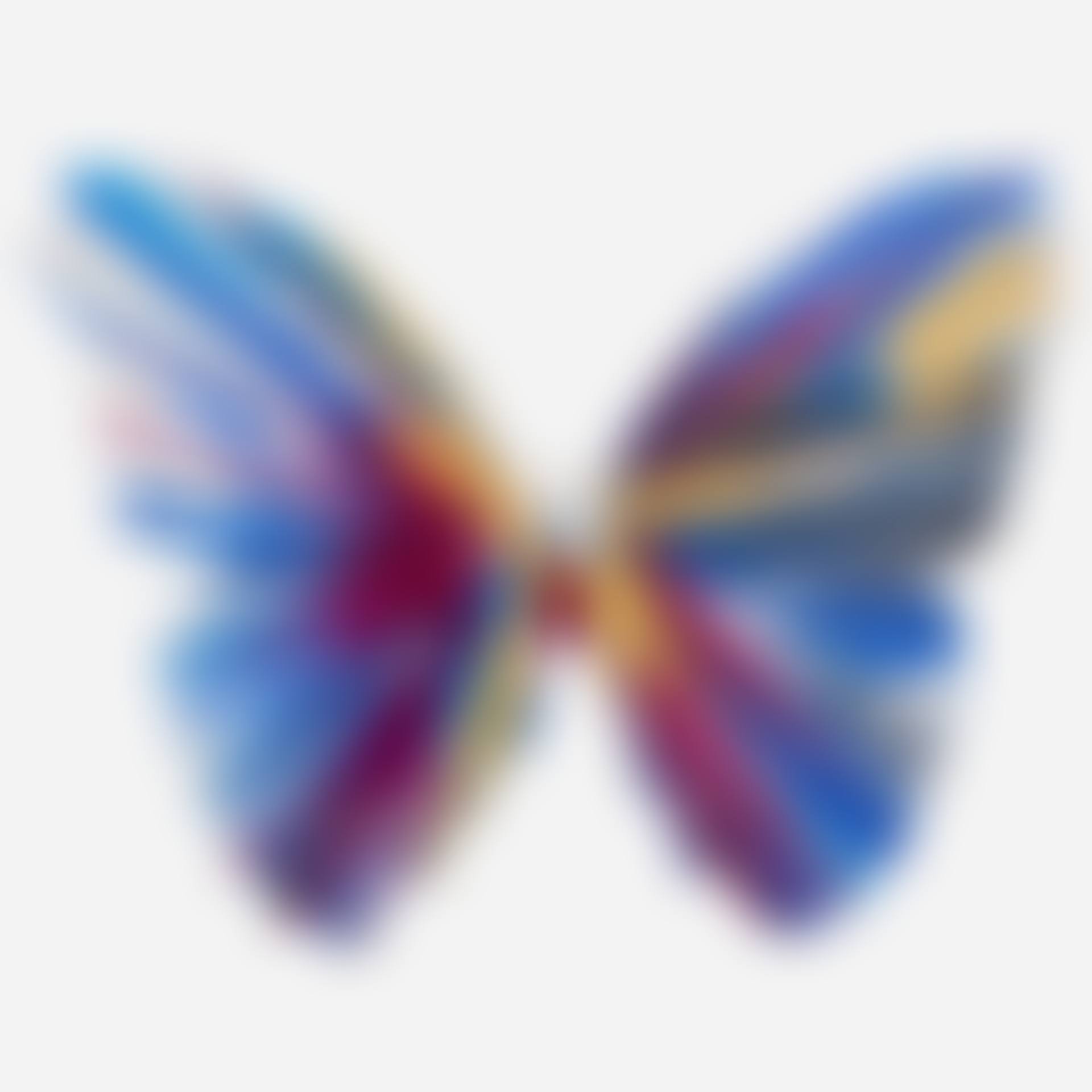 Butterfly Spin Painting (Created at Damien Hirst Spin Workshop) (preview)