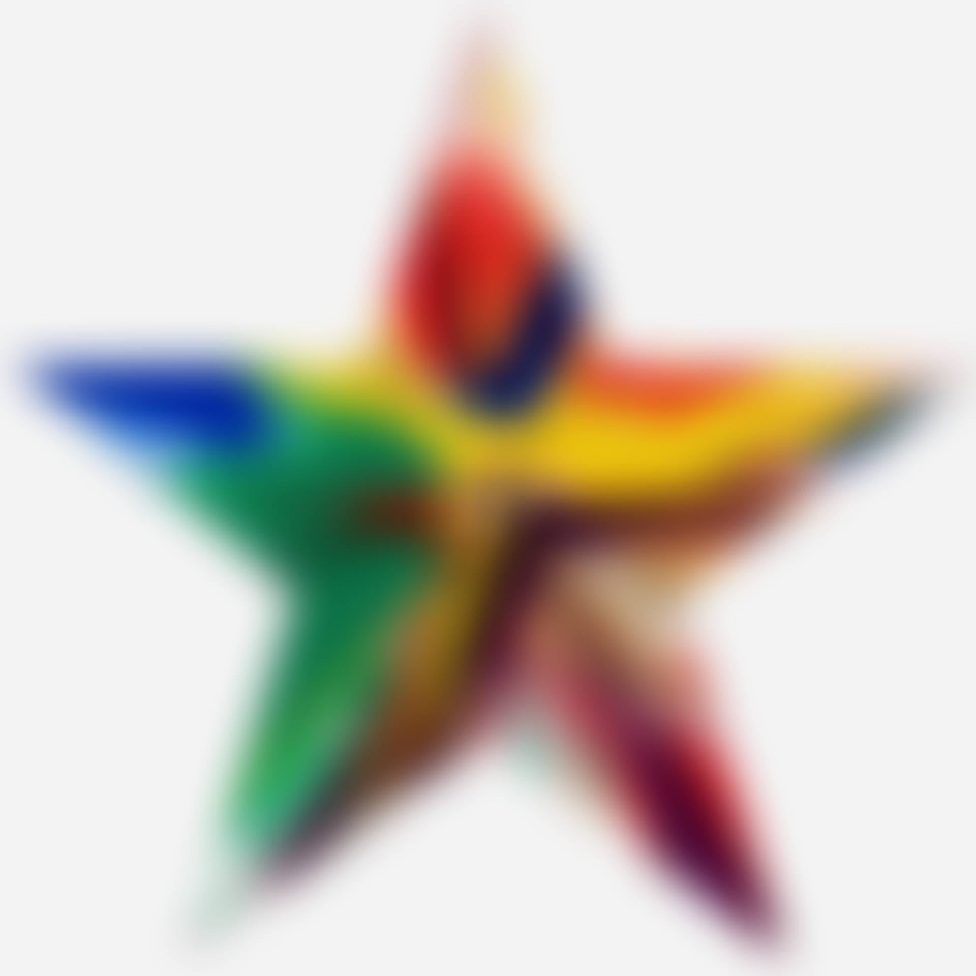 Star Spin Painting (Created at Damien Hirst Spin Workshop) (preview)