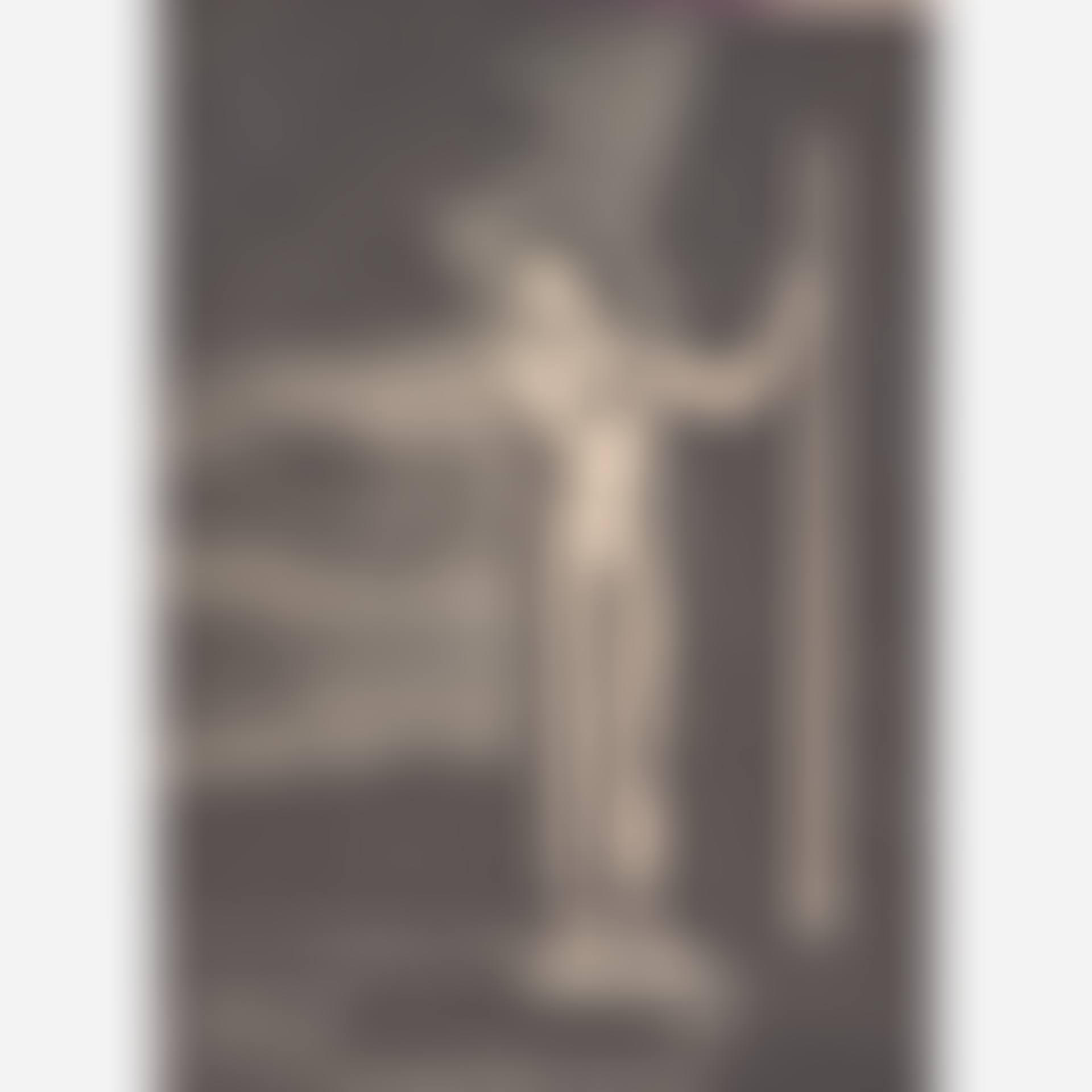 Woman Standing Outside a Door Under a Starry Sky (Starry Sky) (preview)