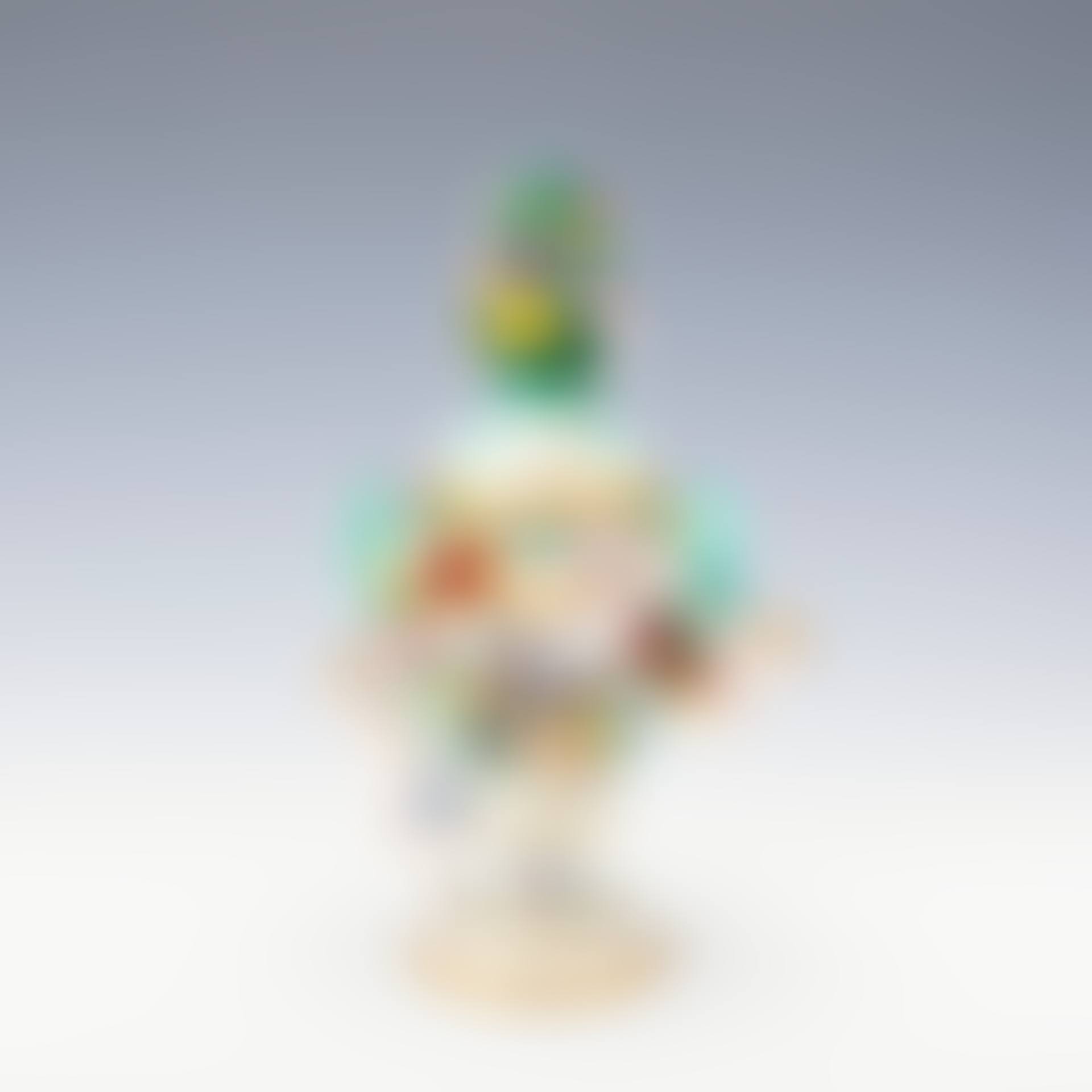 ANGEL AND FLOWER POTPOURRI POT (preview)