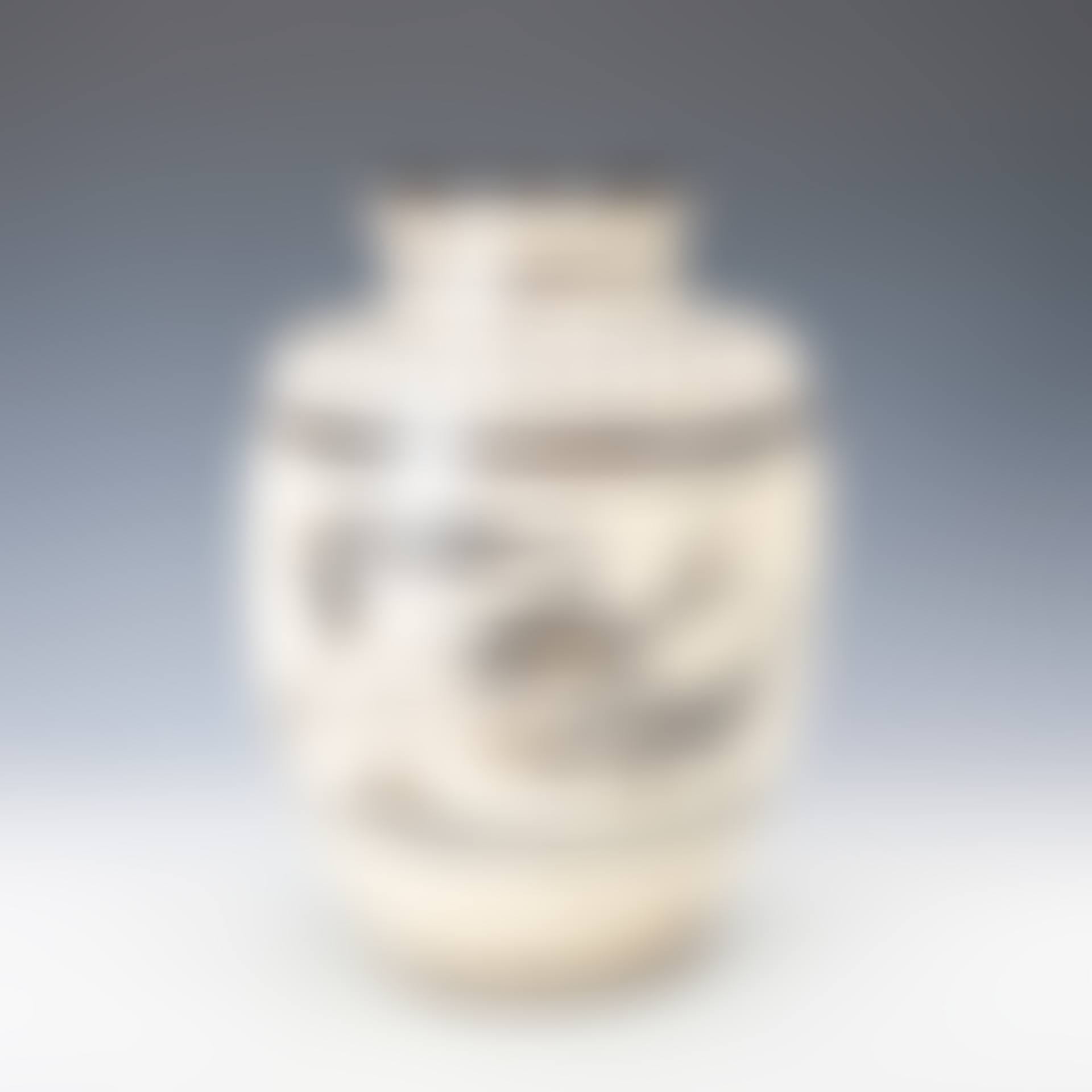 CIZHOUYAO WHITE GLAZED FISH & WATER WEED JAR (China) (preview)