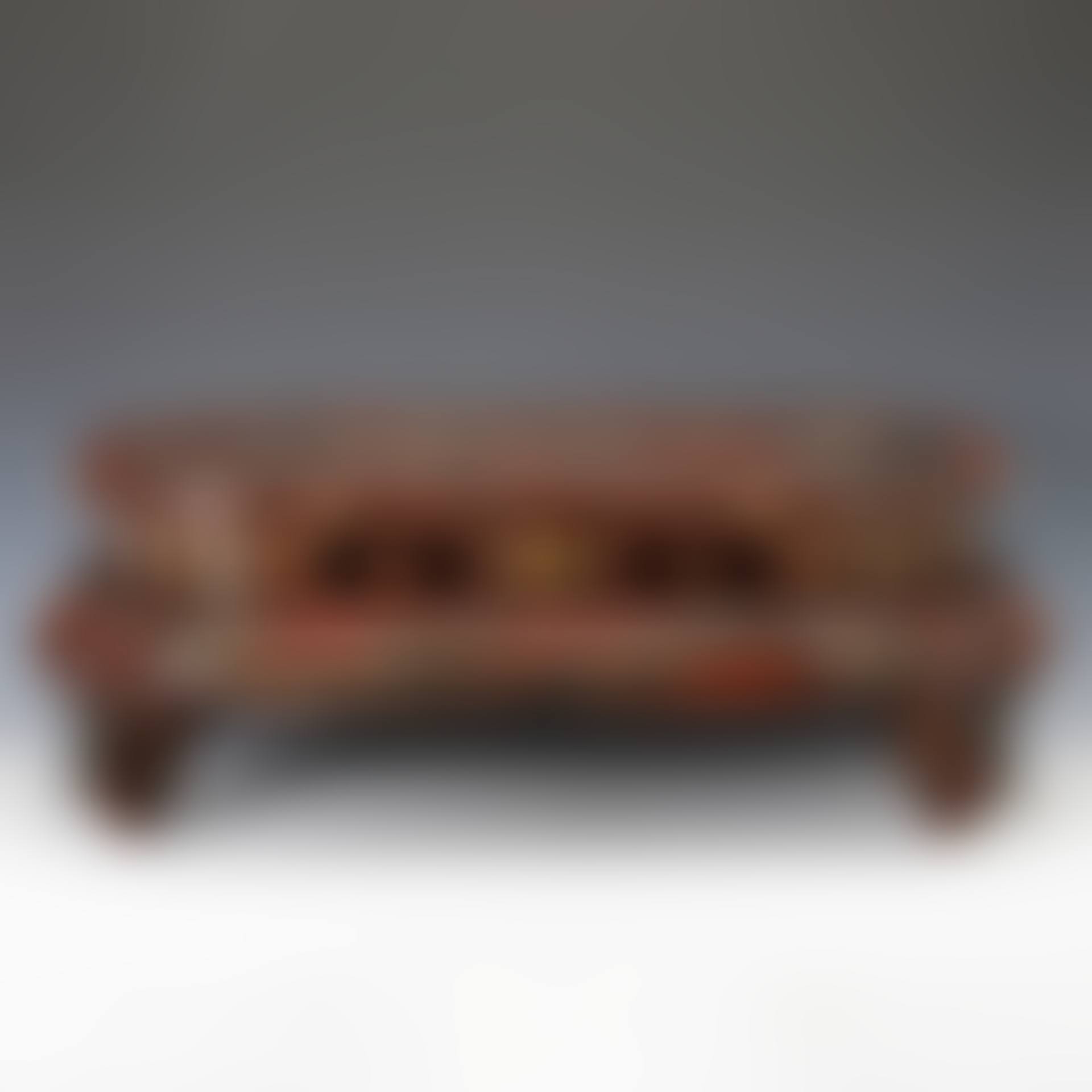 LACQUER MOTHER-OF-PEARL INLAID LANDSCAPE DESIGN TABLE (Japan) (preview)