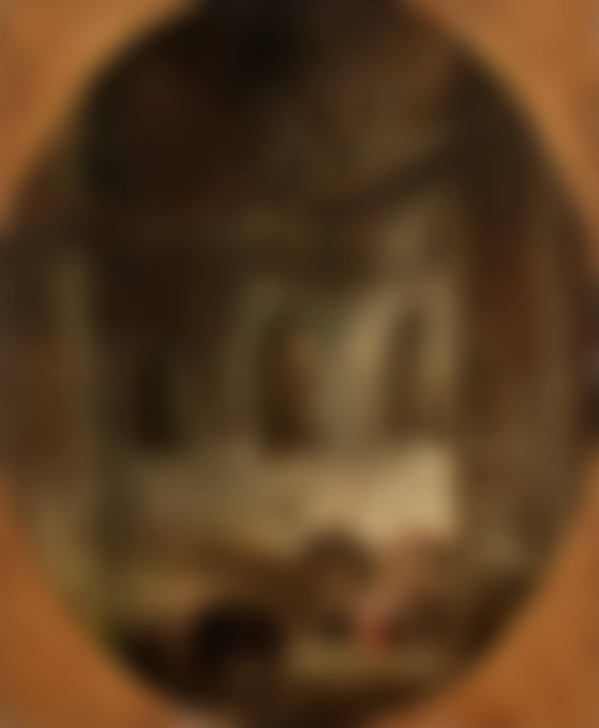 A mother and child drawing wine from a barrel in a ruined wine cellar (preview)